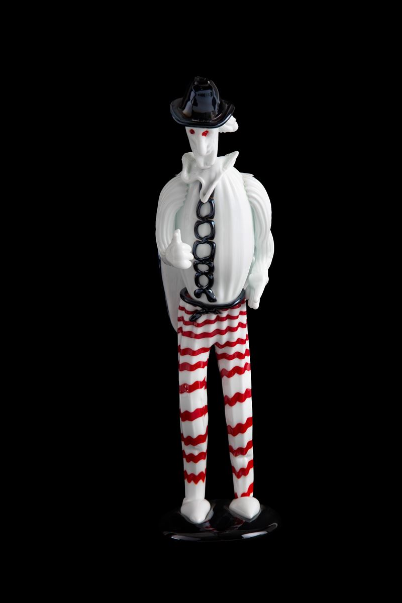 Fulvio Bianconi - Figurina "pantalone" per Venini