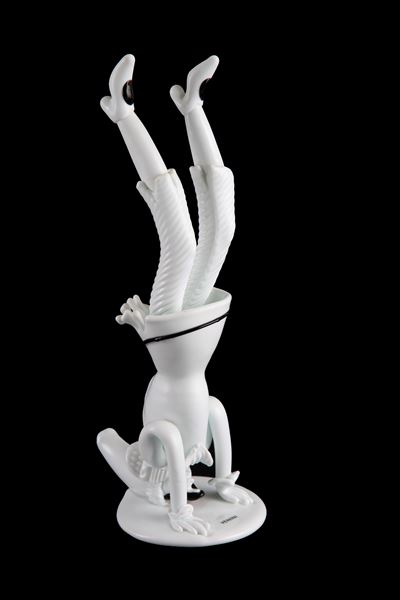 Figurina "pulcinella a Testa in Giu'" per Venini