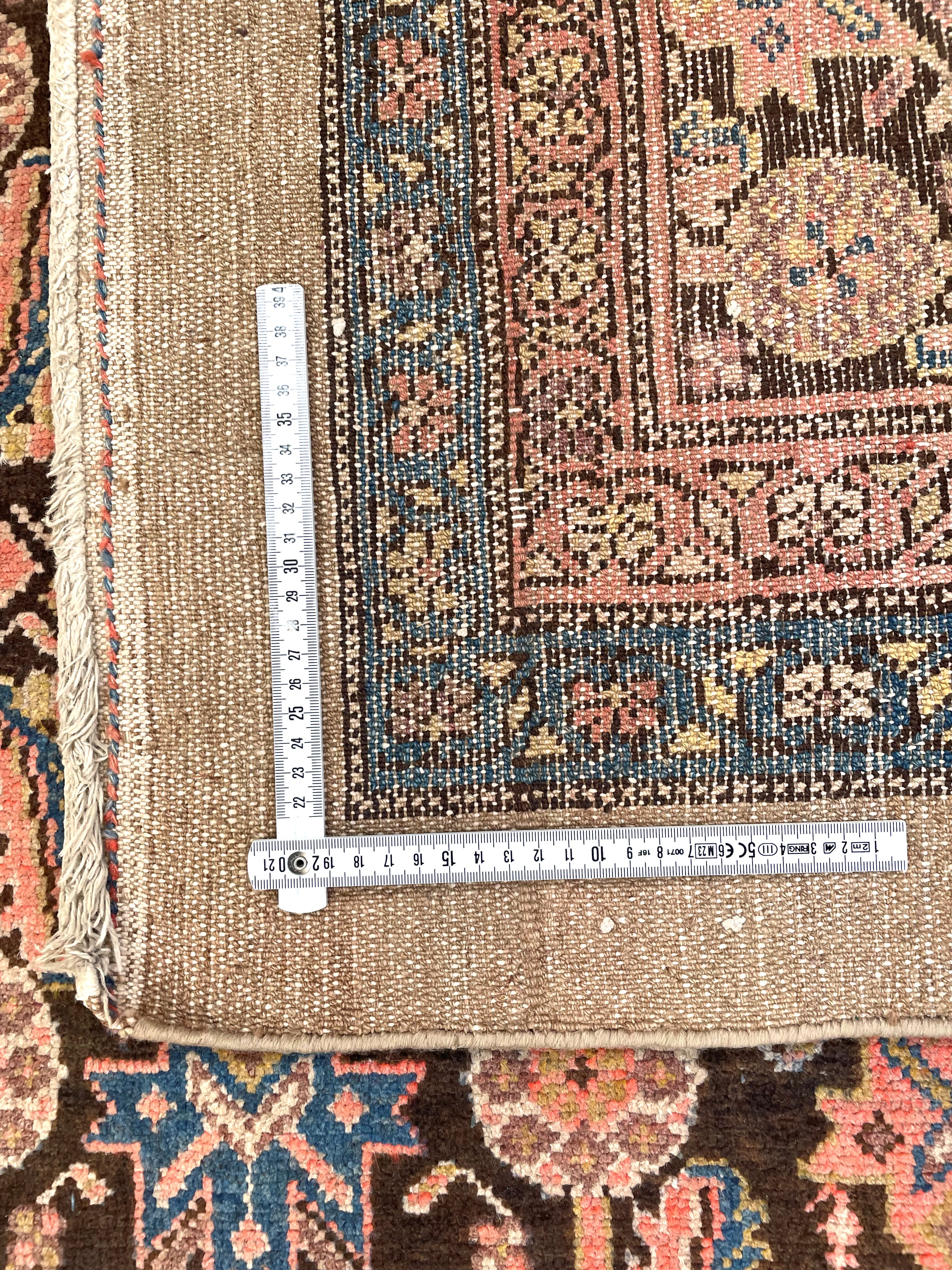 Tappeto Hamedan, Persia, circa 1899, dimensioni 413x123 cm