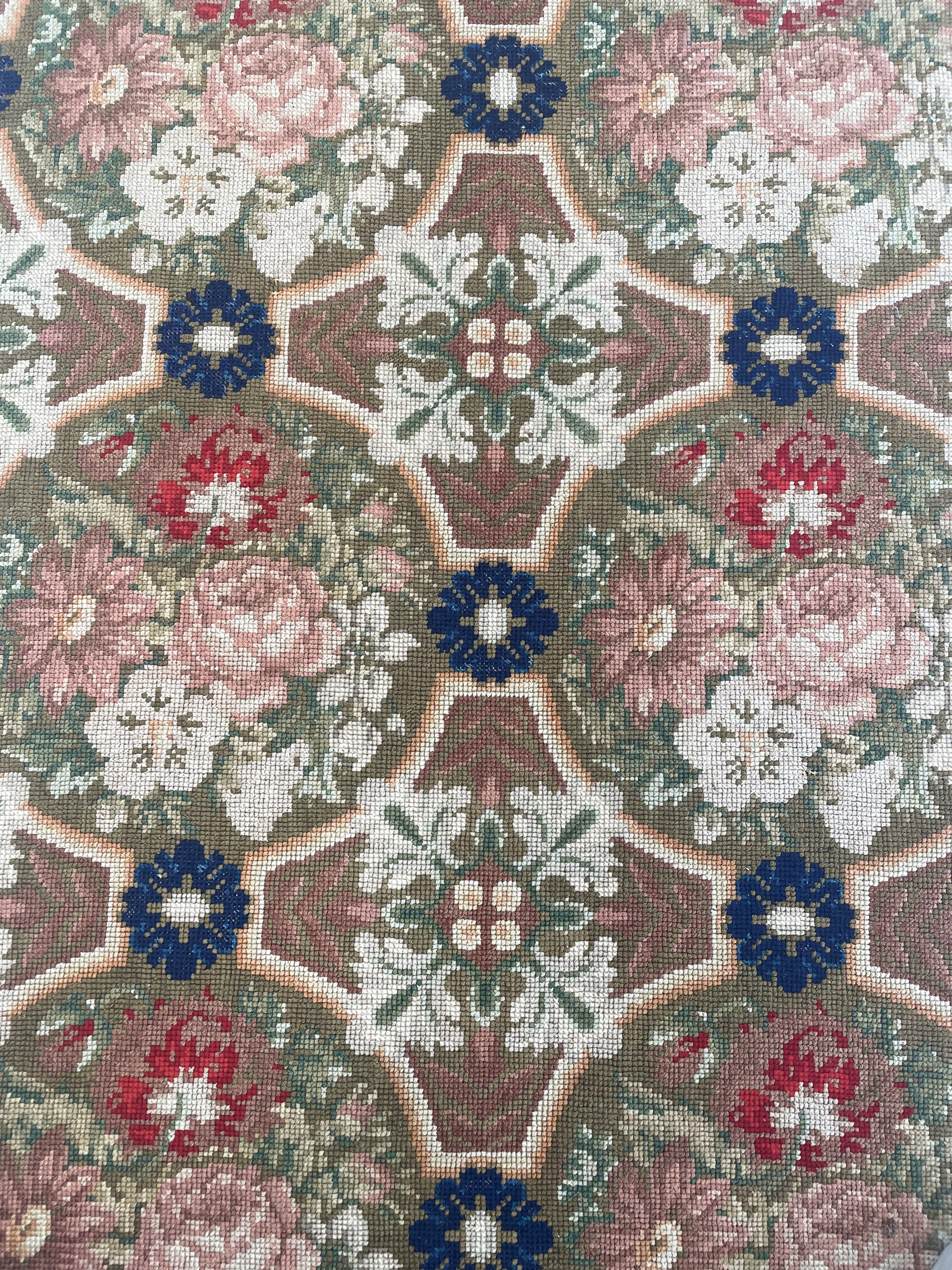 Needlepoint, arazzo francese del circa 1900