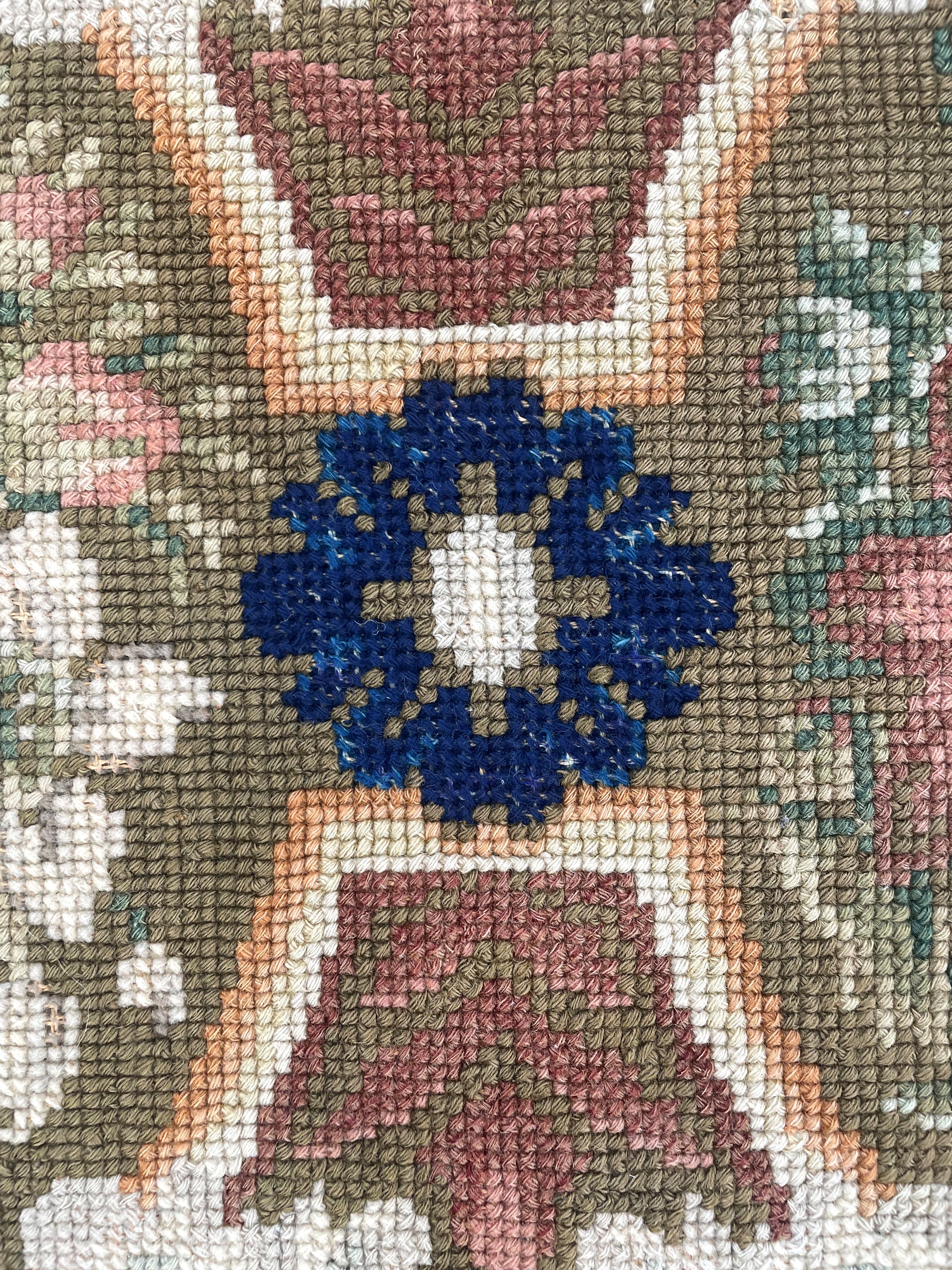 Needlepoint, arazzo francese del circa 1900