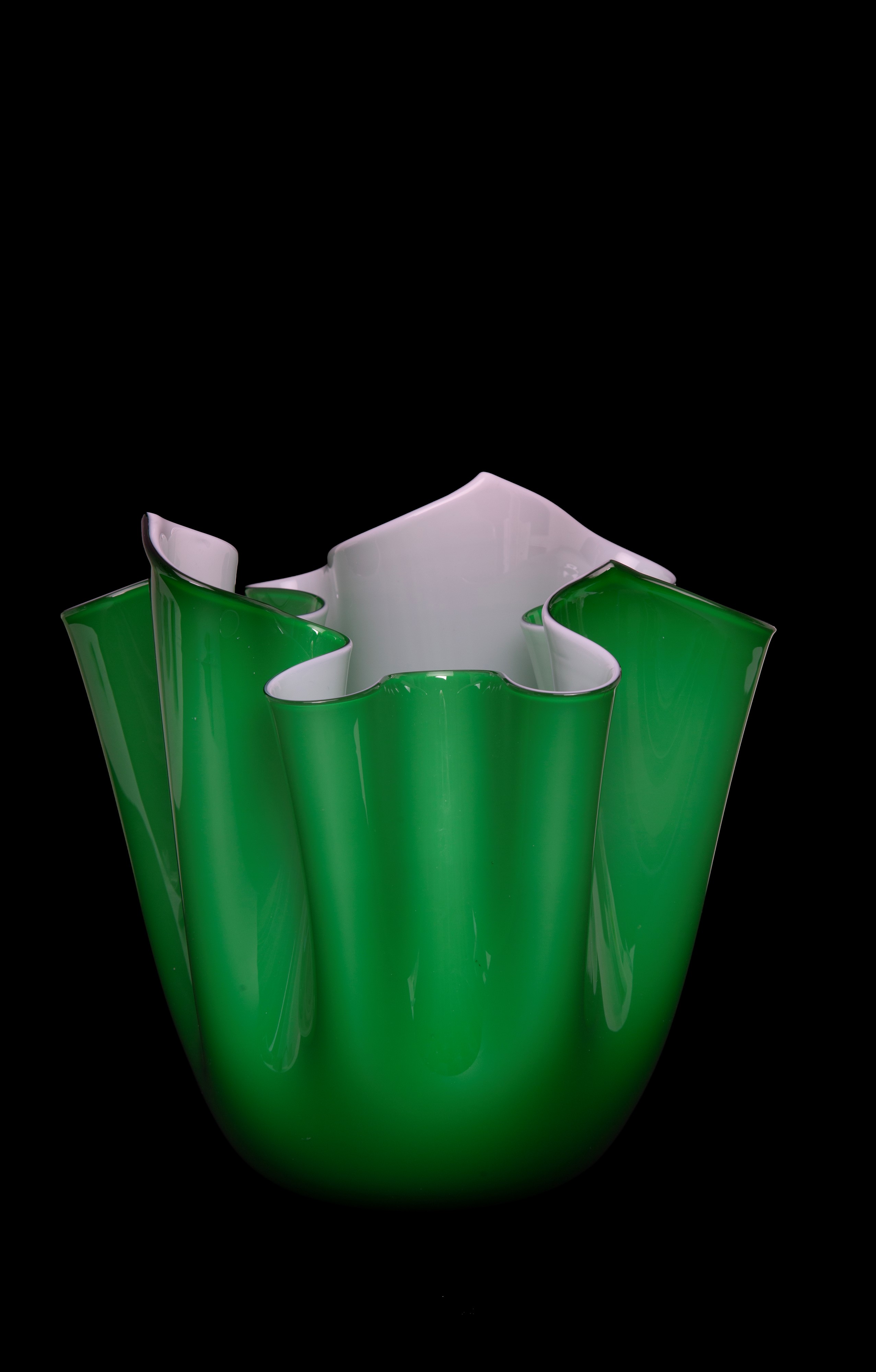 Vaso Fazzoletto per Venini