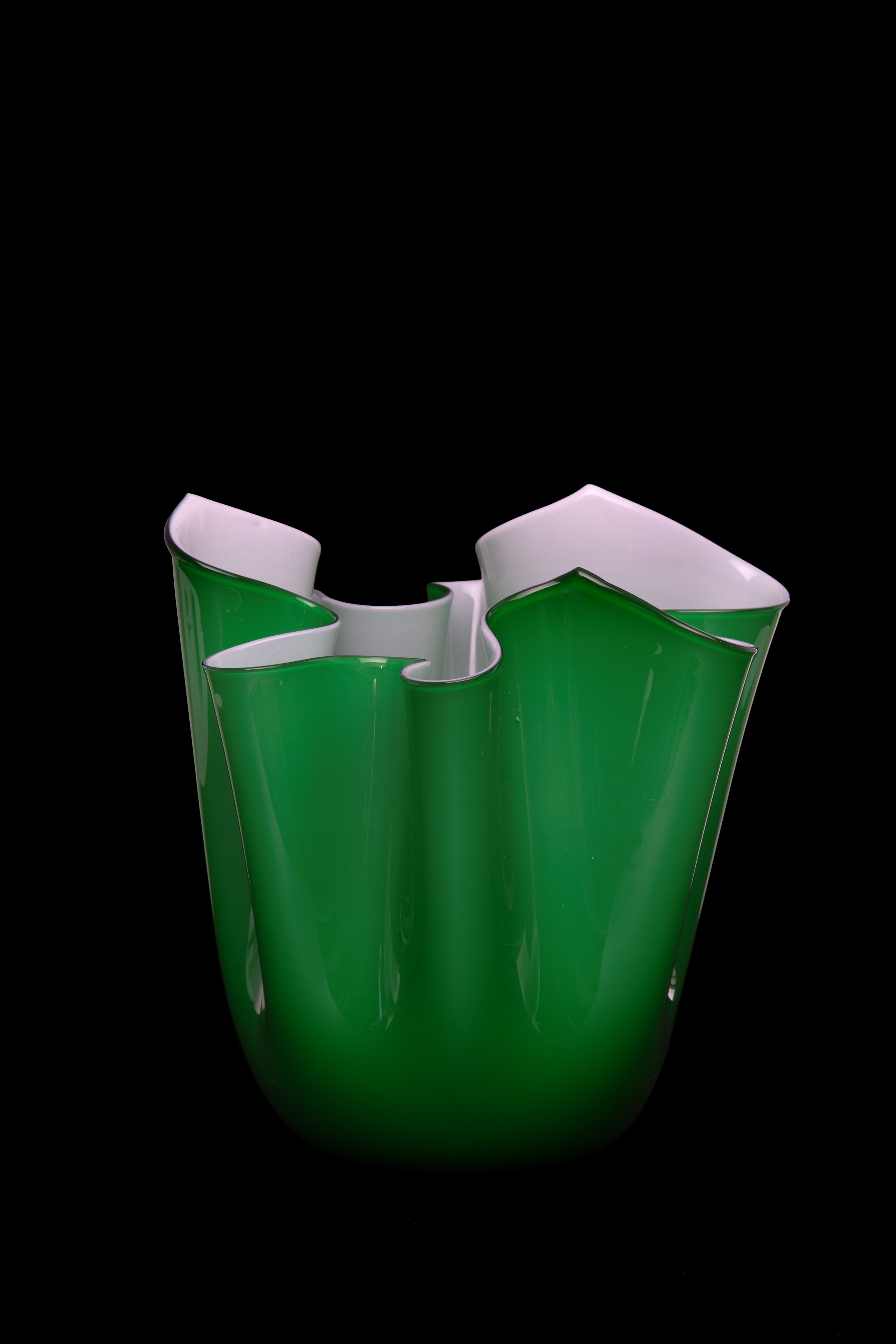 Vaso Fazzoletto per Venini