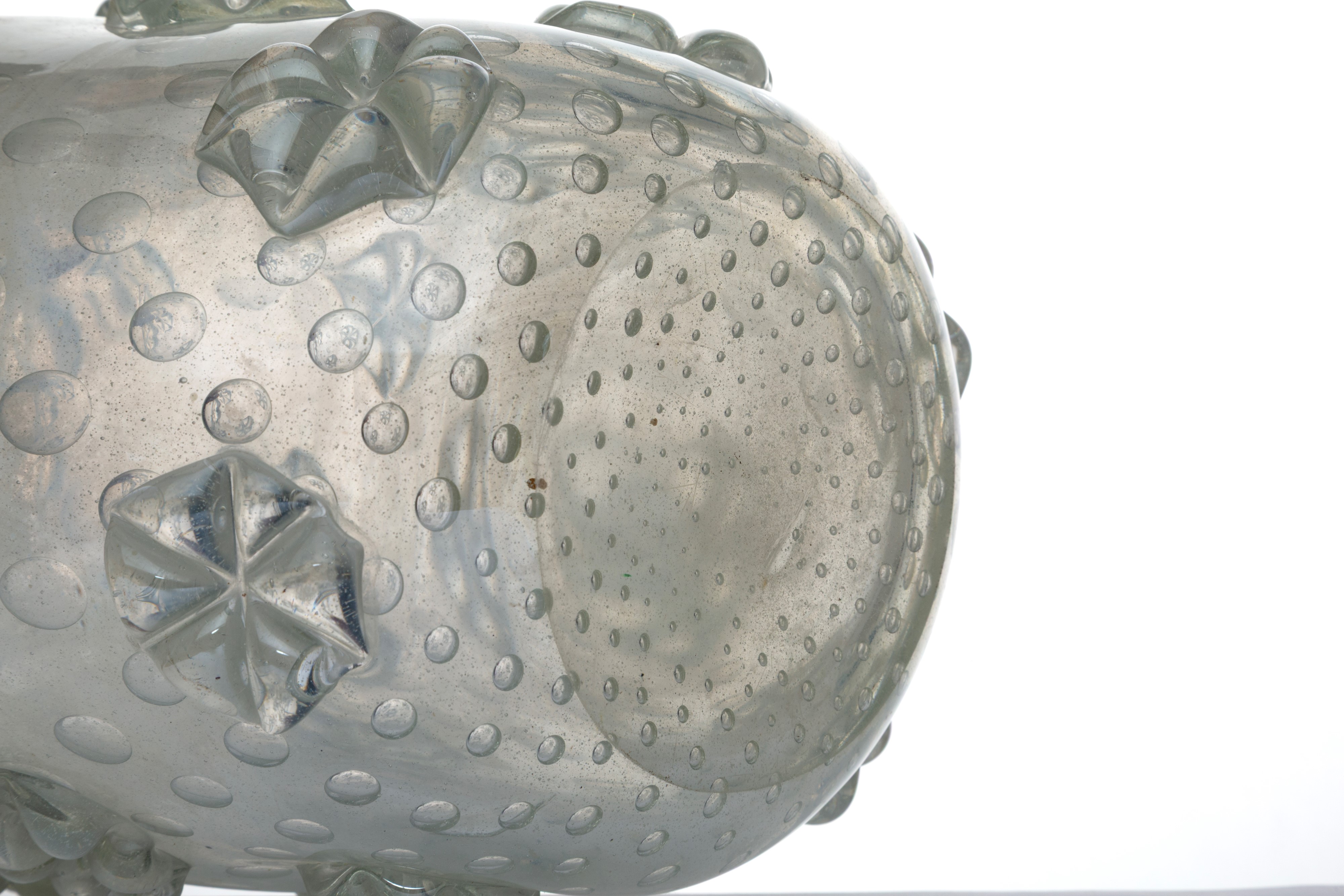Ercole Barovier - Vaso in vetro soffiato, serie a Stelle
