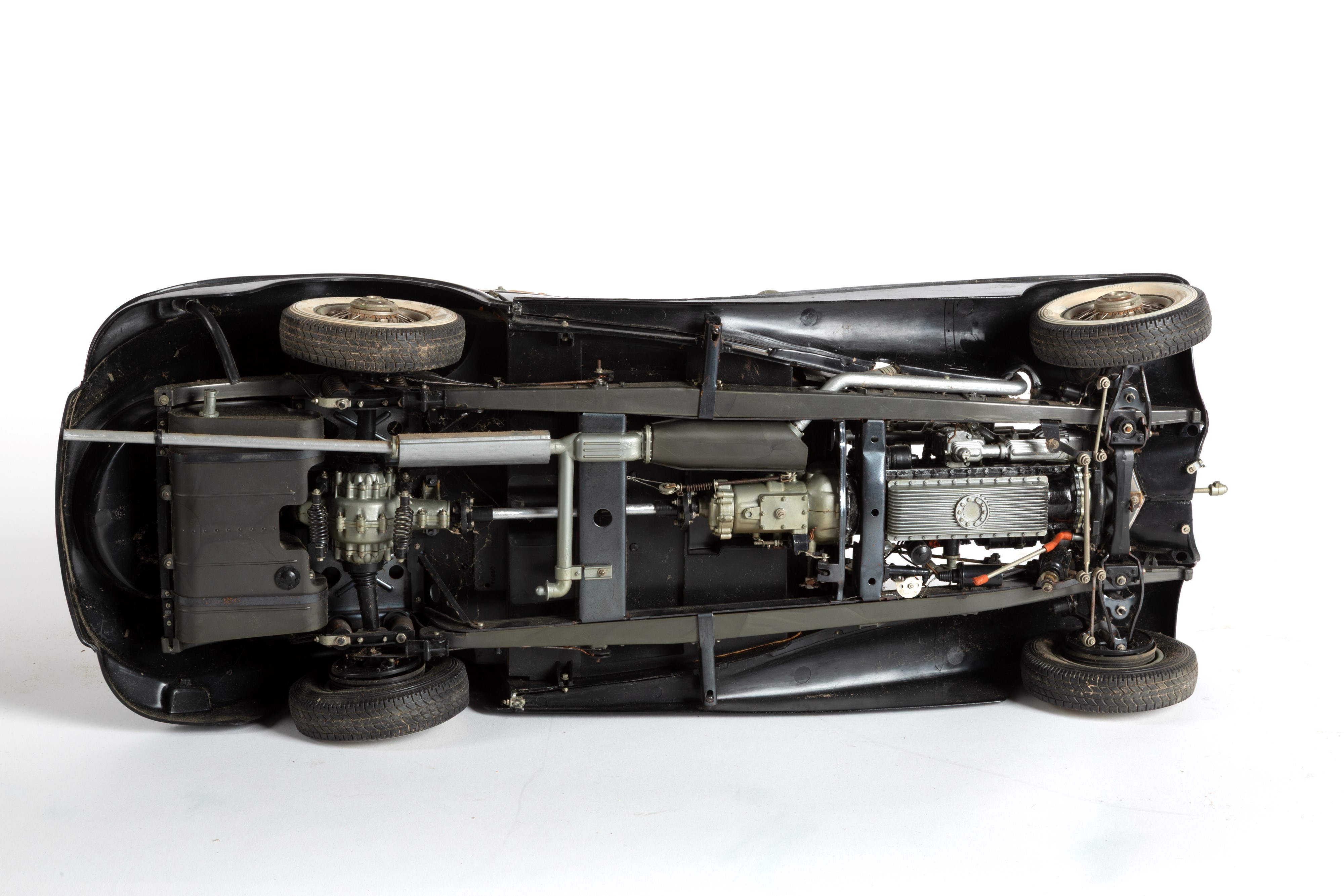 Modellini di automobili, Bugatti Type 50 T (1933) e Mercedes 500 K-AK Cabriolet (1935), scala 1:8
