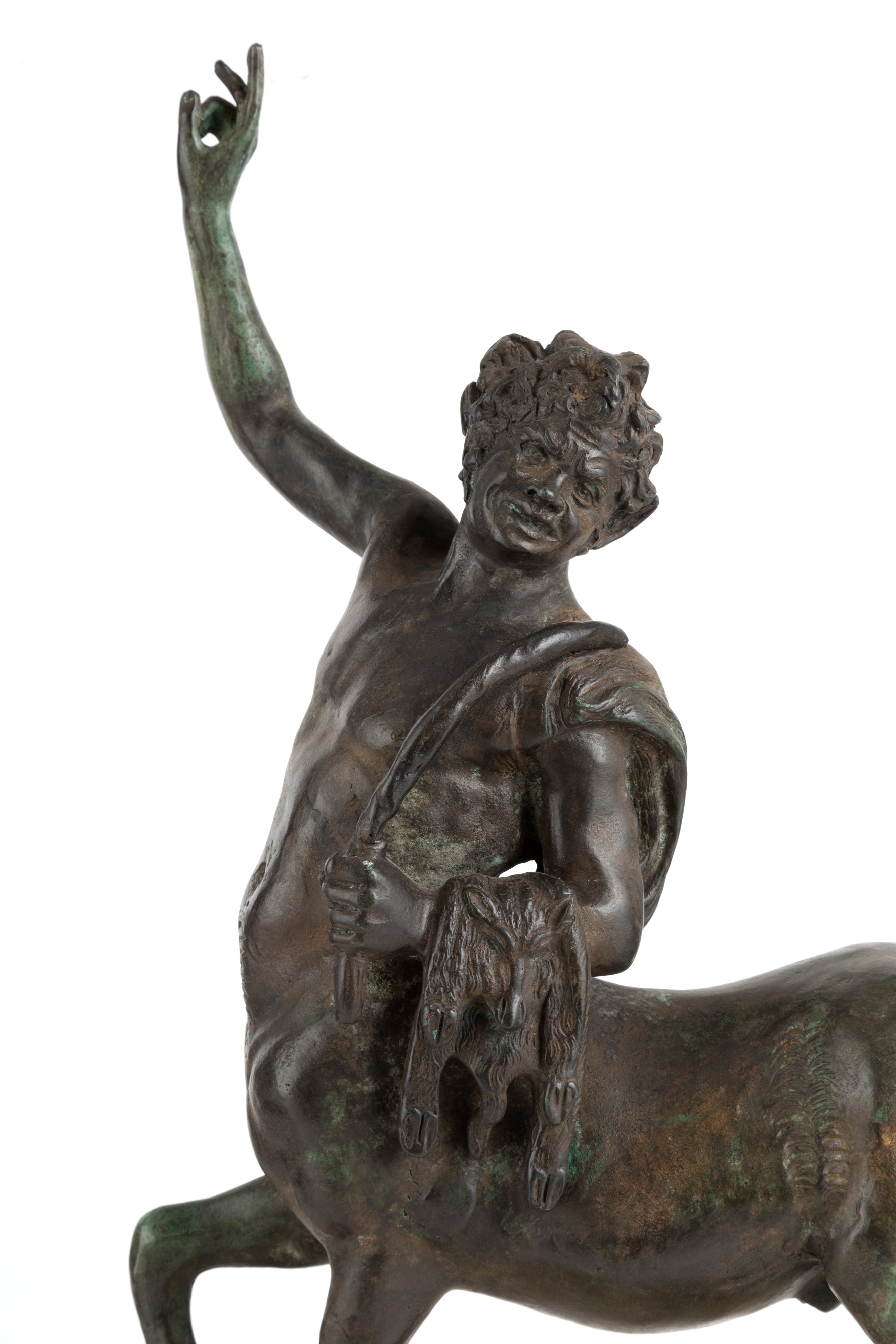 Coppia di Sculture "centauri"