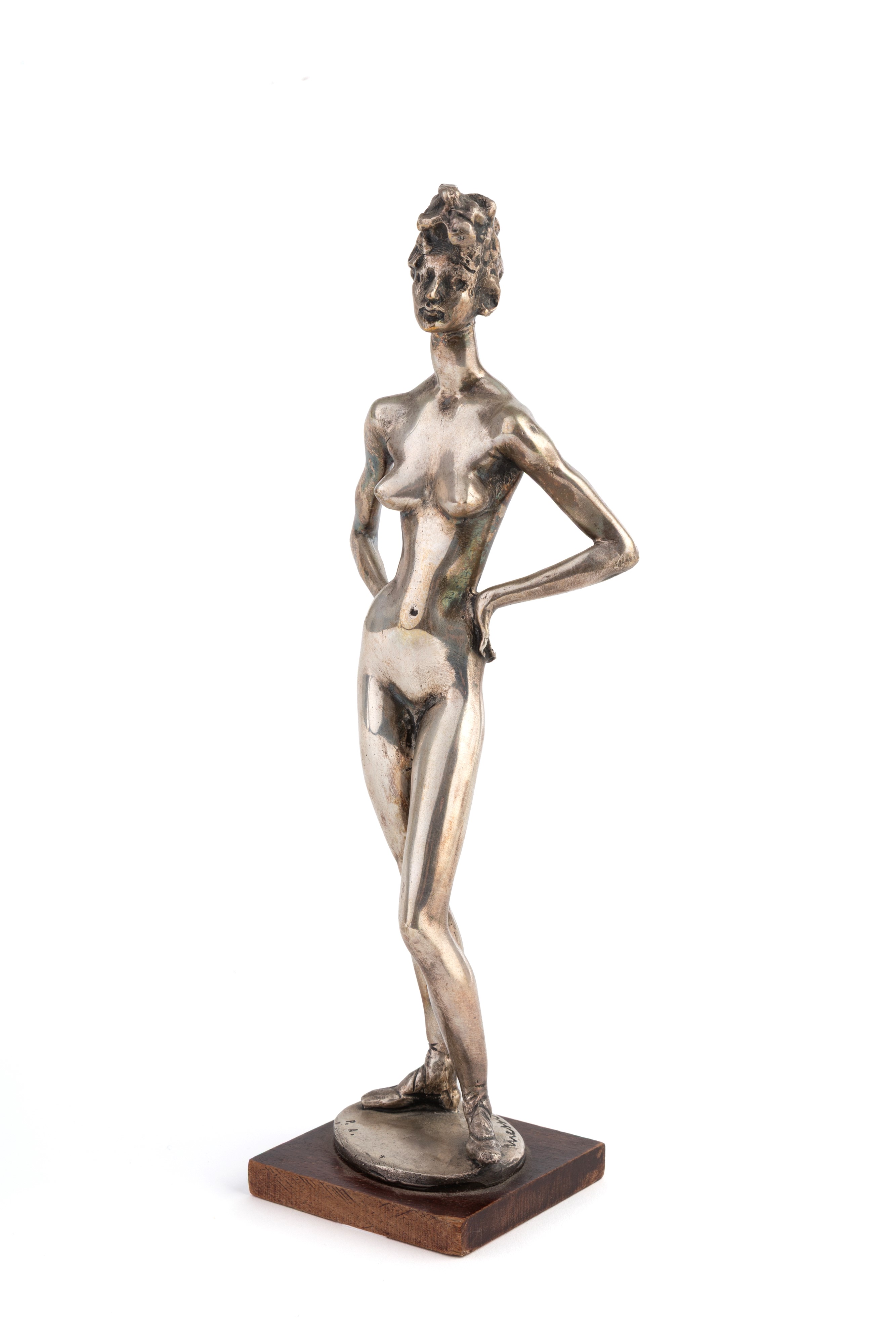Francesco Messina - Statuetta in Argento 'ballerina'