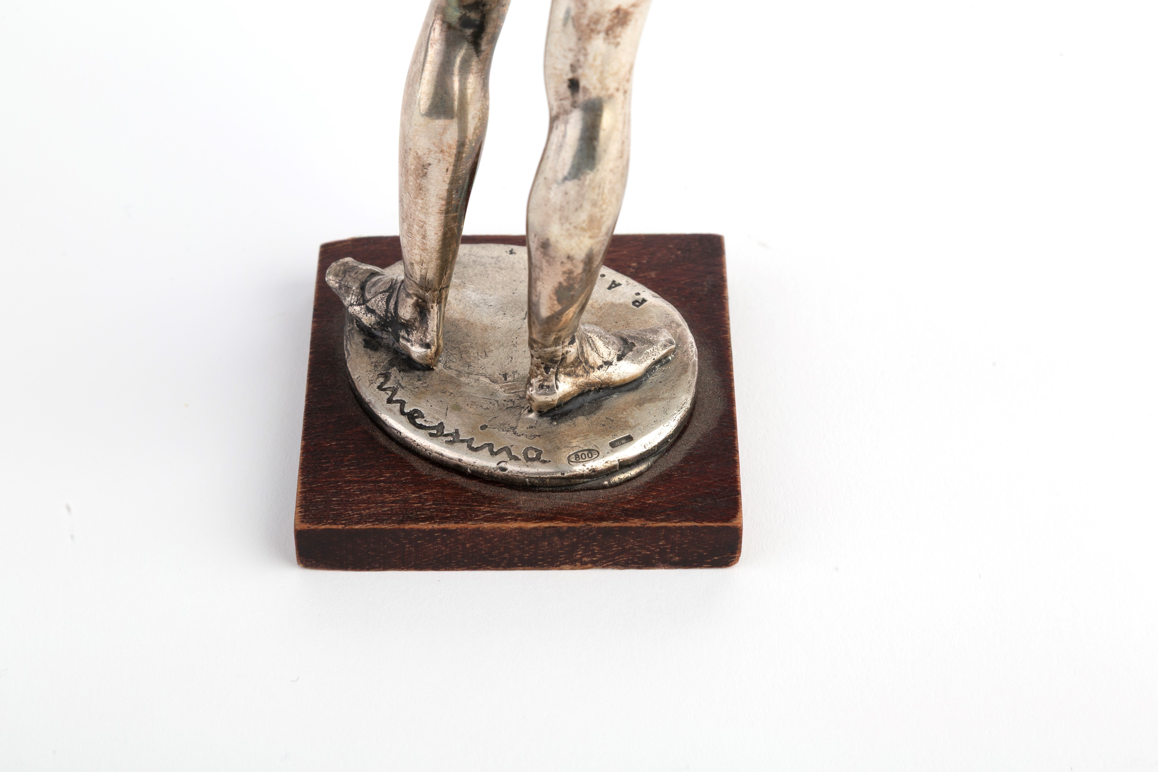 Francesco Messina - Statuetta in Argento 'ballerina'