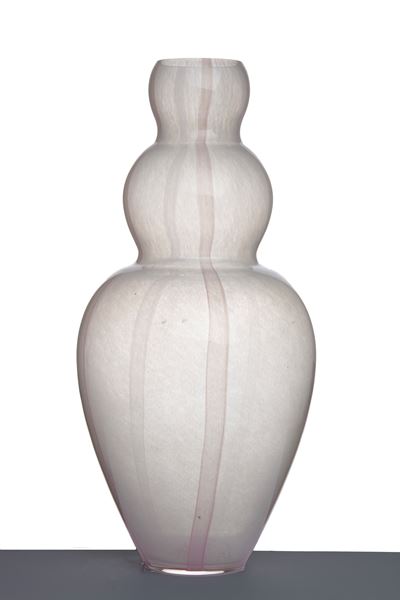 Vaso “Bugsy” in vetro di Murano per Barovier & Toso