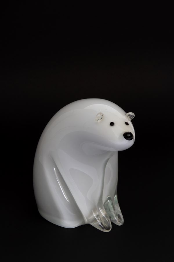 Glass bear. LA MURRINA