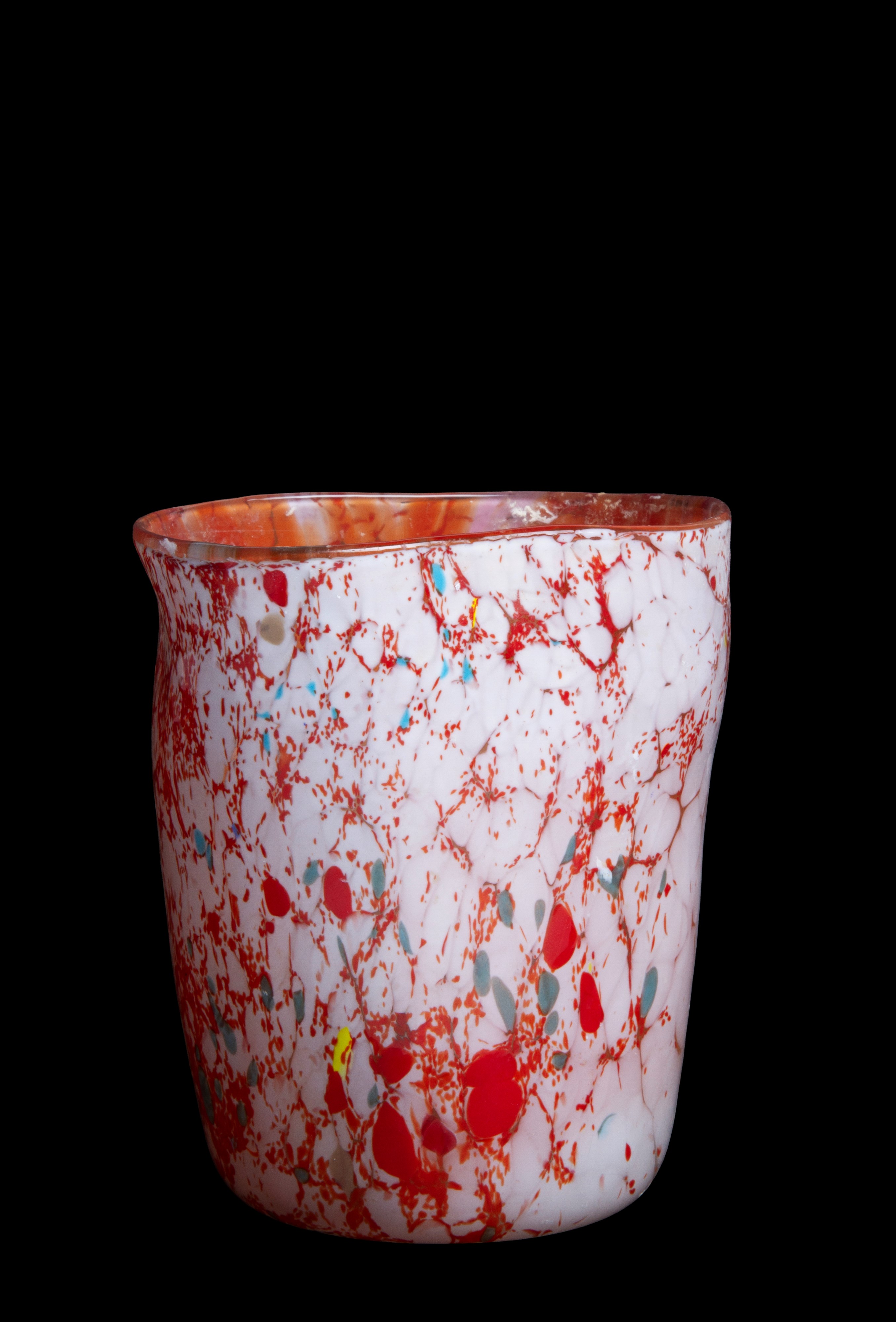 Goto de Fornasa, Vaso in vetro policromo di Barovier & Toso