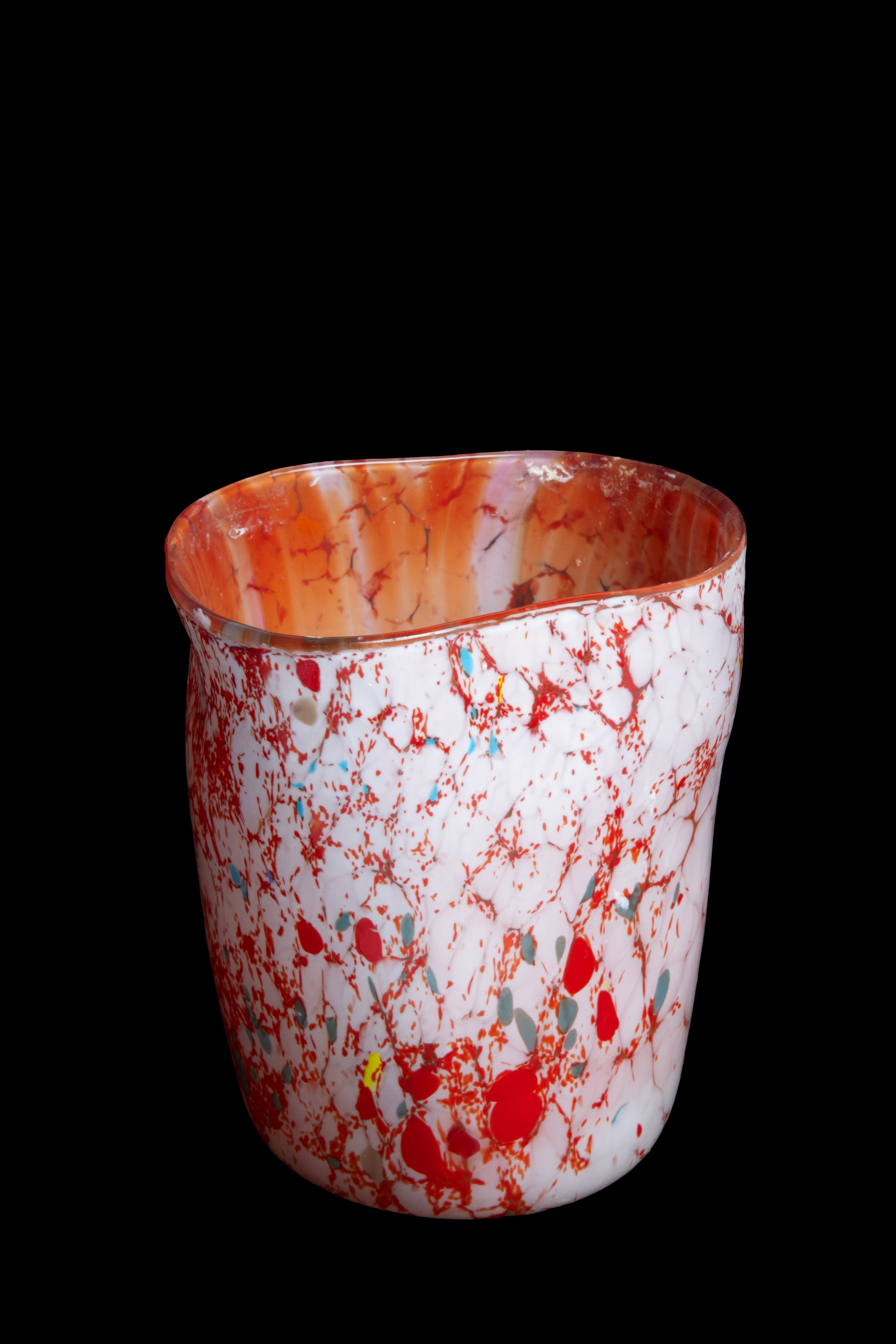 Goto de Fornasa, Vaso in vetro policromo di Barovier & Toso