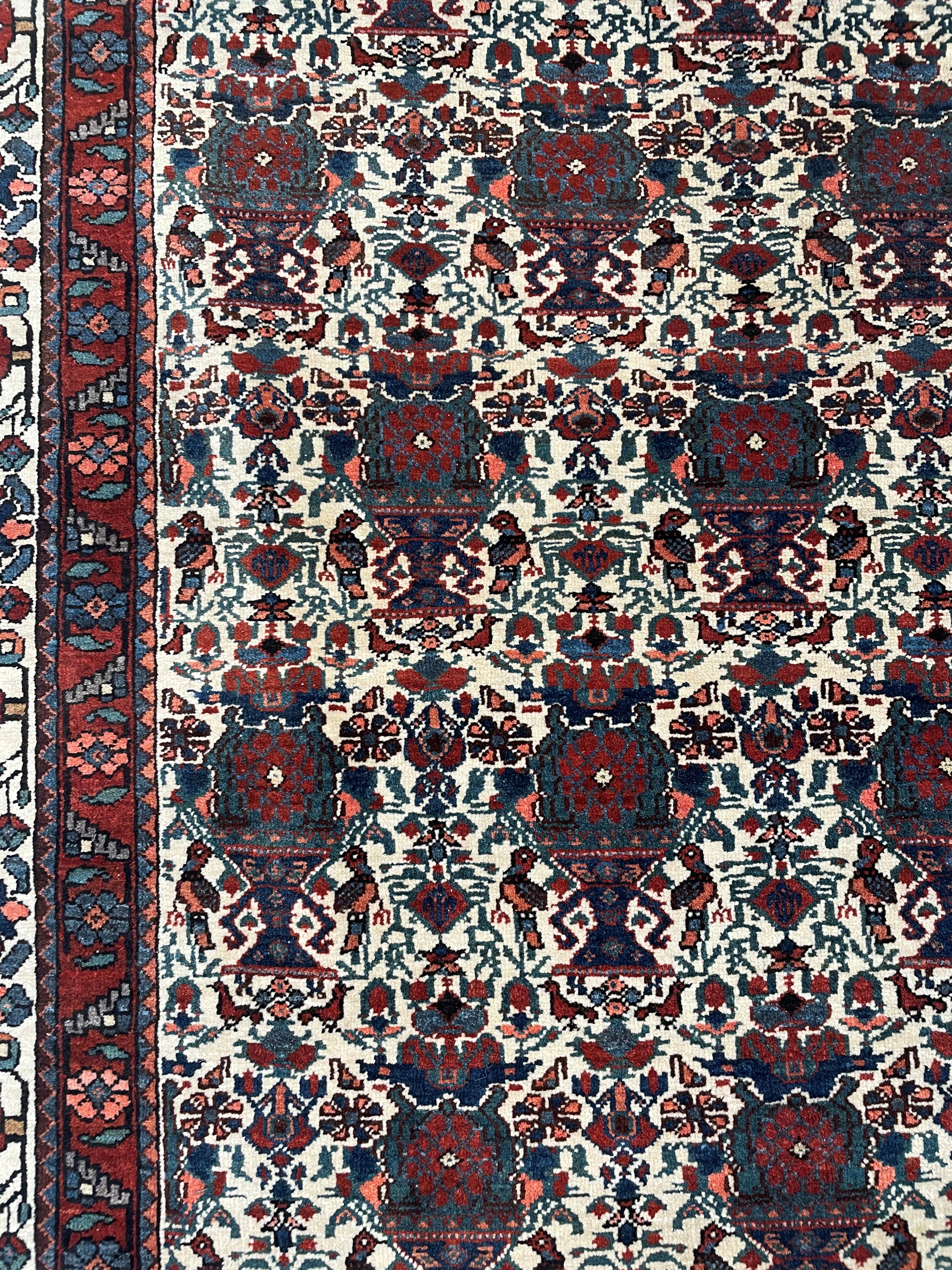 Tappeto Abadeh, Persia, metà del XX secolo, 220x162 cm
