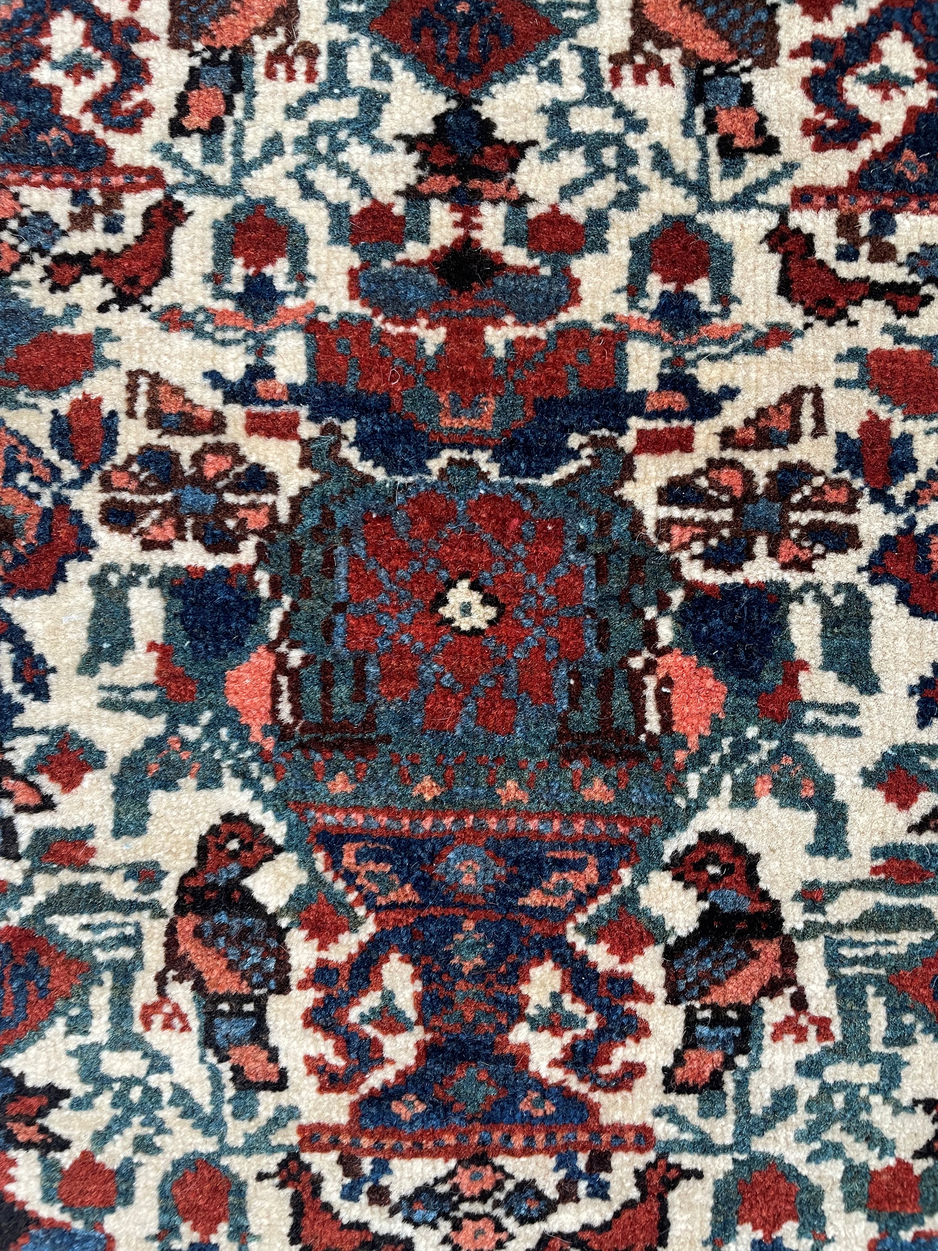 Tappeto Abadeh, Persia, metà del XX secolo, 220x162 cm