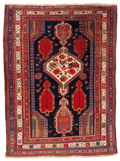 Tappeto Shikli, Caucaso, inizi XX secolo, 175x130 cm