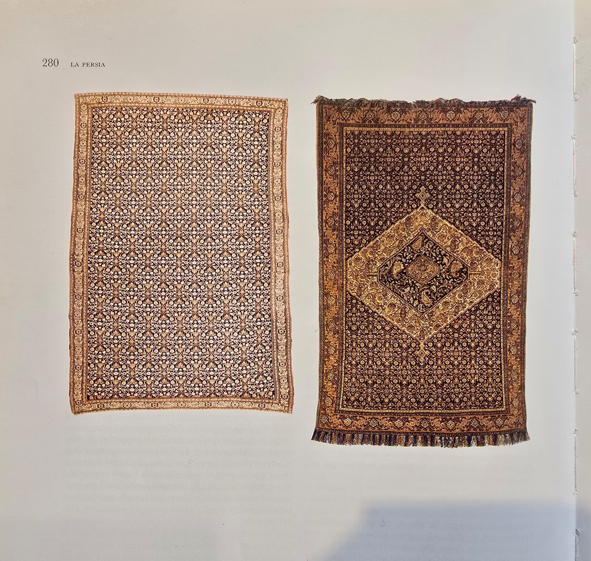 Tappeto Senneh. Persia