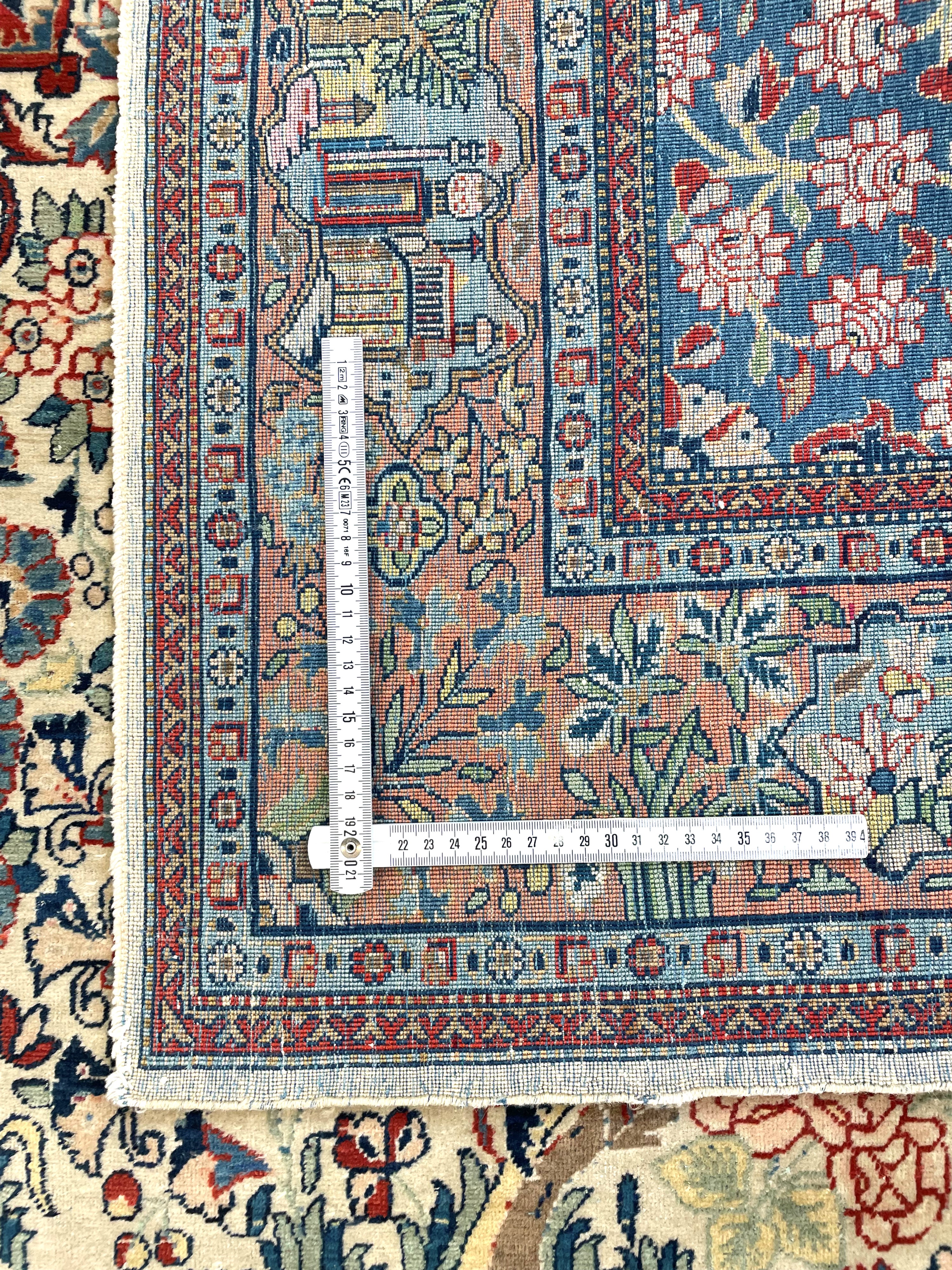 Tappeto Kashan, disegno albero della vita, Persia, circa 1900