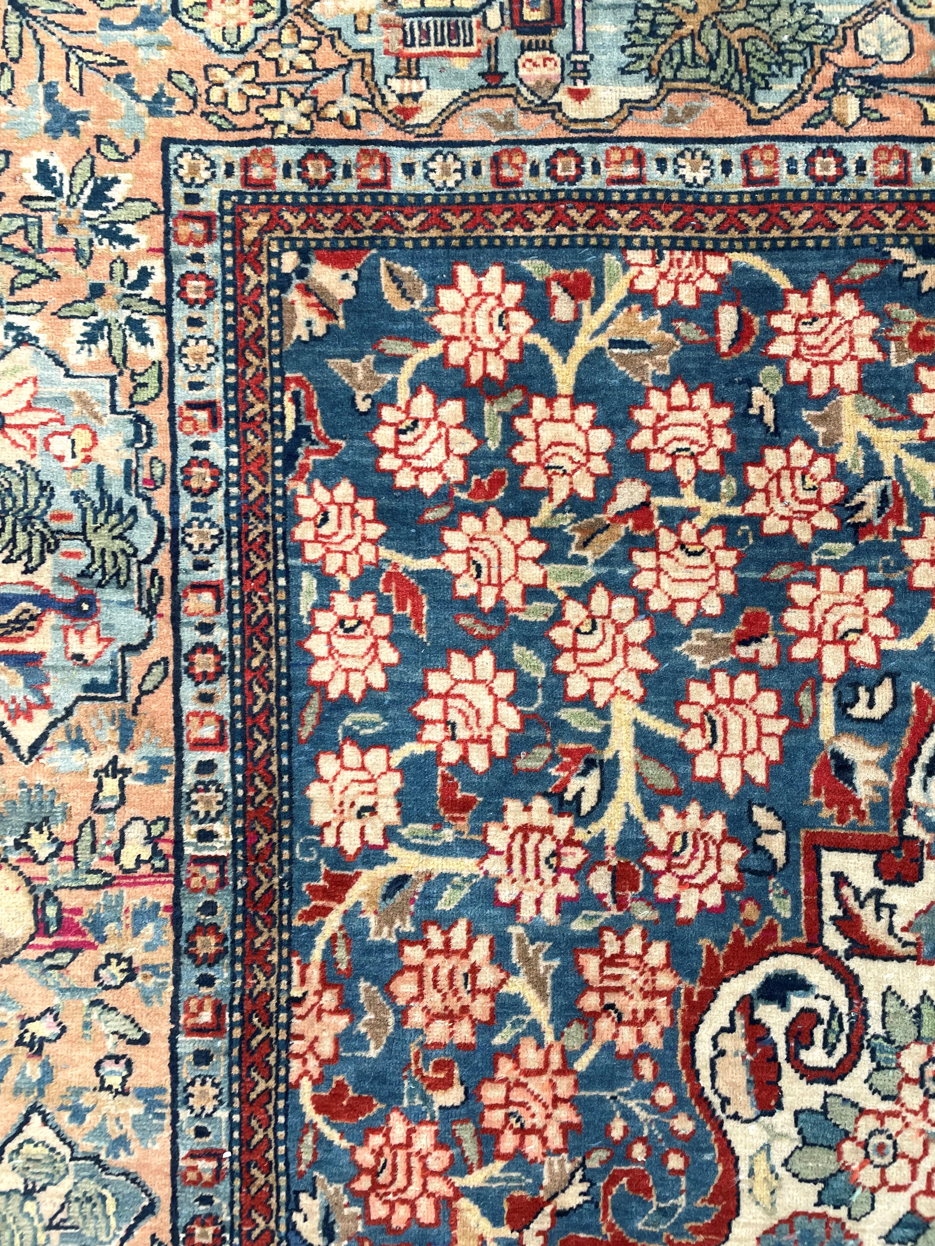 Tappeto Kashan, disegno albero della vita, Persia, circa 1900