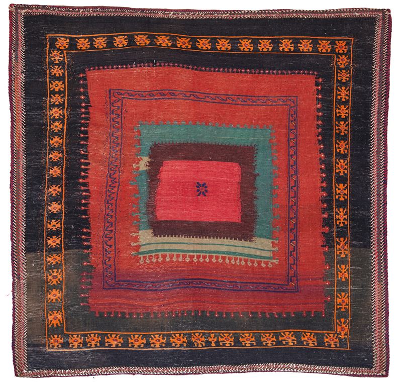 Tappeto Bakhtiari, Kamoo area, Persia, metà XX secolo, 150x148 cm