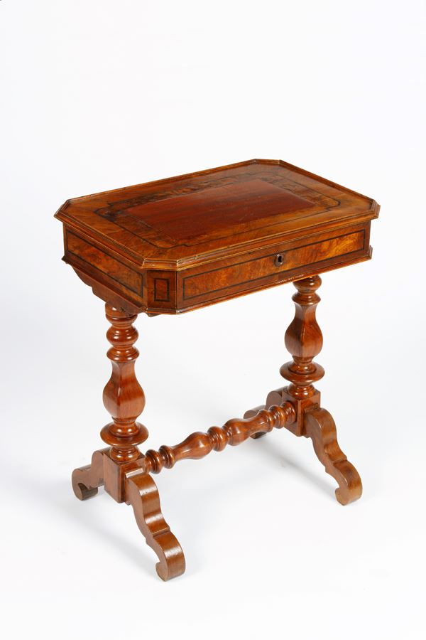 Wooden coffee table