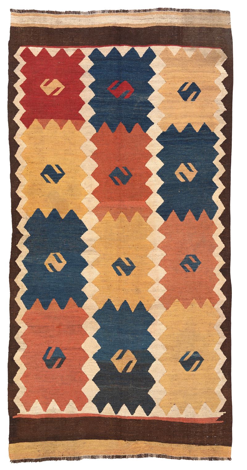 Kilim Tagikistan, Tappeto Turkestano Occidentale, Inizio XX secolo