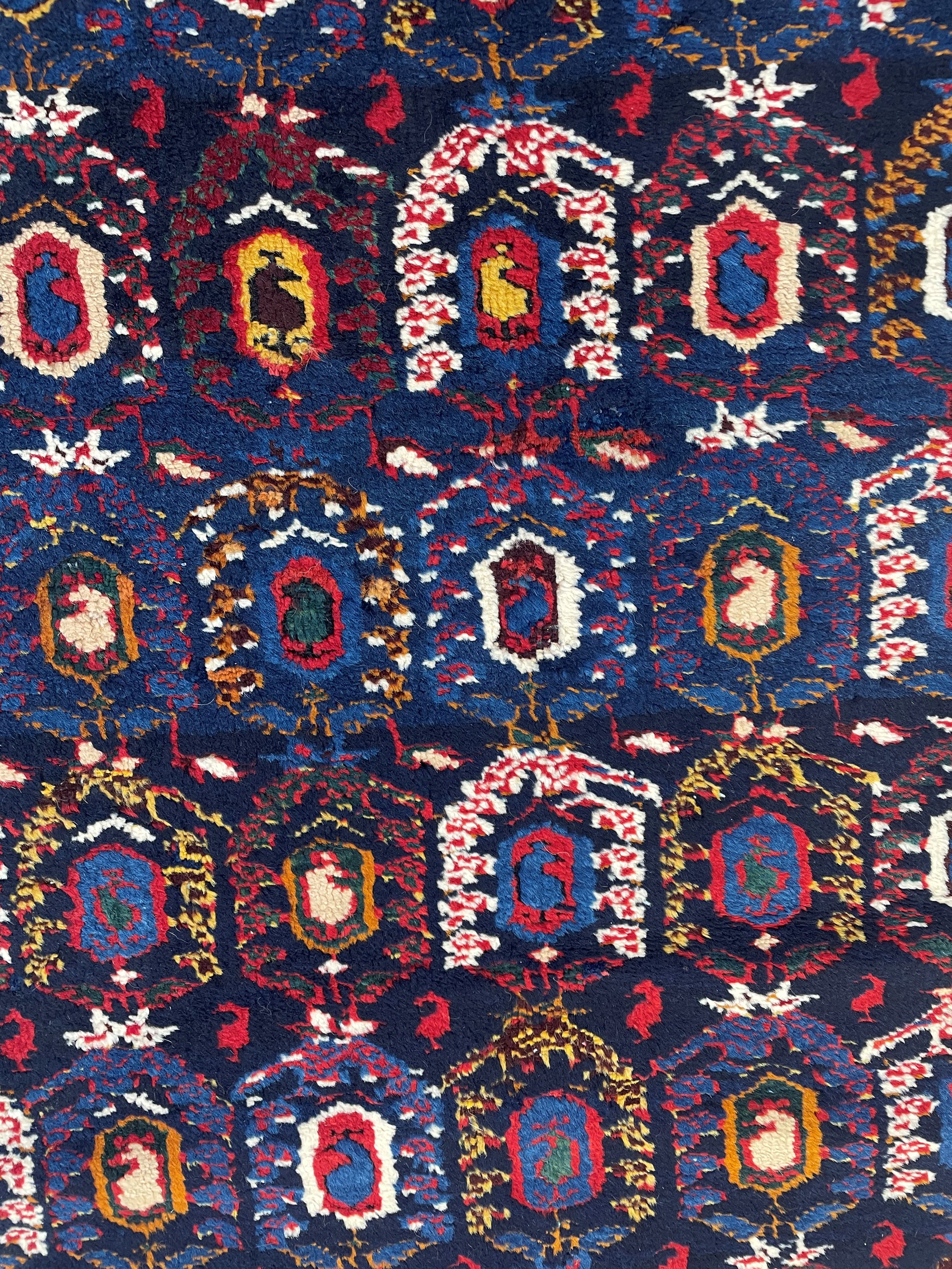 Tappeto Shirvan, Caucaso, datato 1314 H.E. (1896), cm 365x108