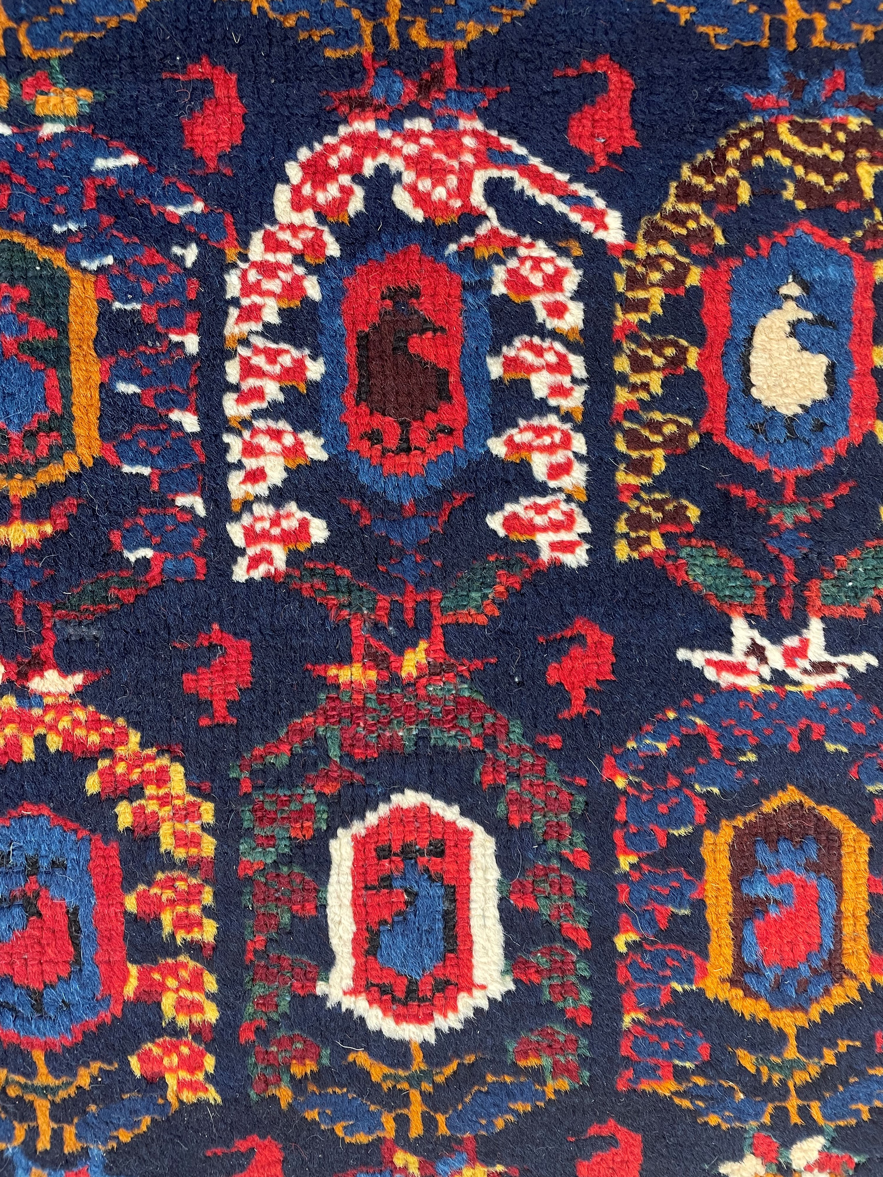 Tappeto Shirvan, Caucaso, datato 1314 H.E. (1896), cm 365x108