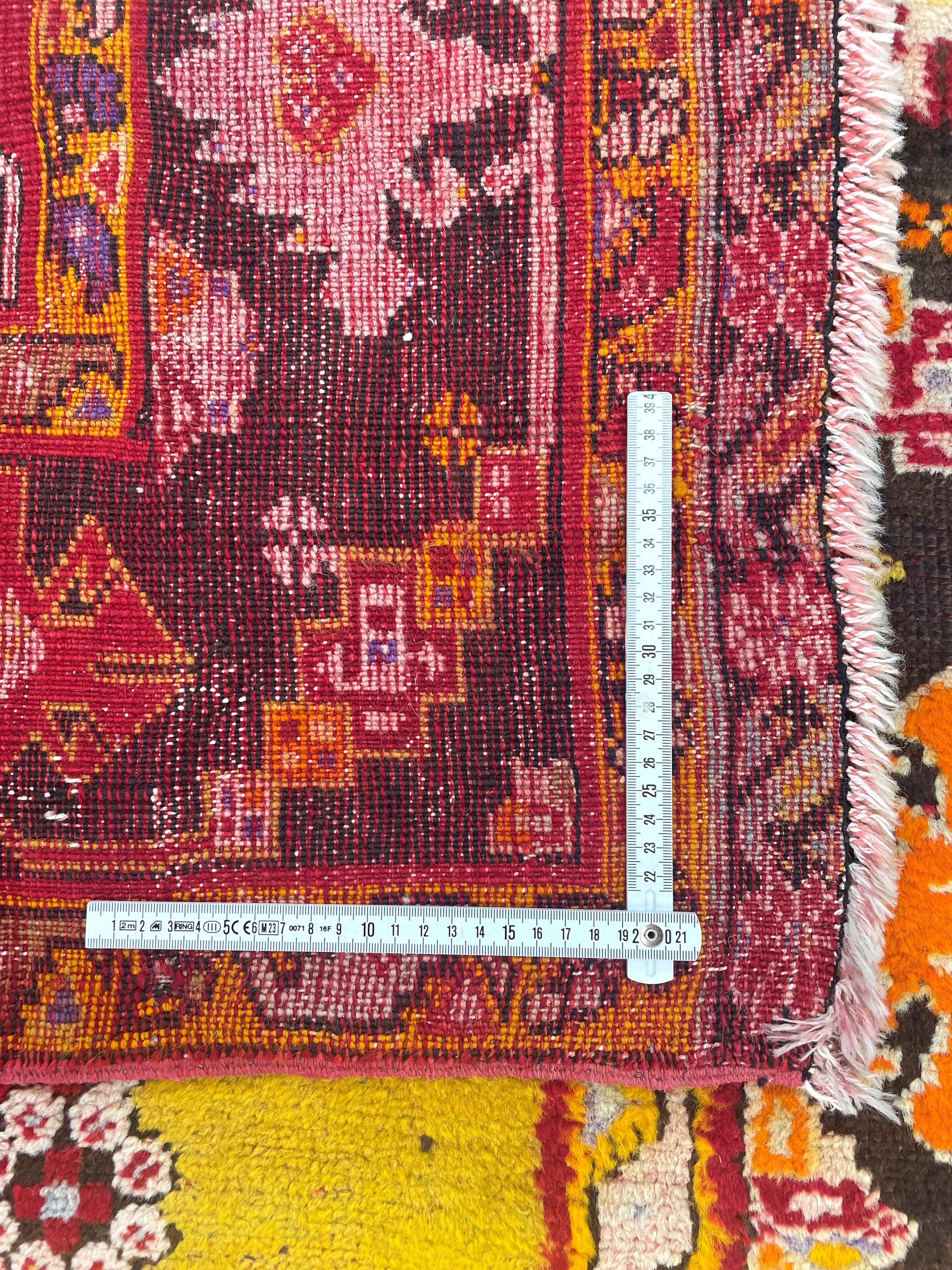 Tappeto Kirsheir, Anatolia occidentale, inizio XX secolo, 460x132 cm