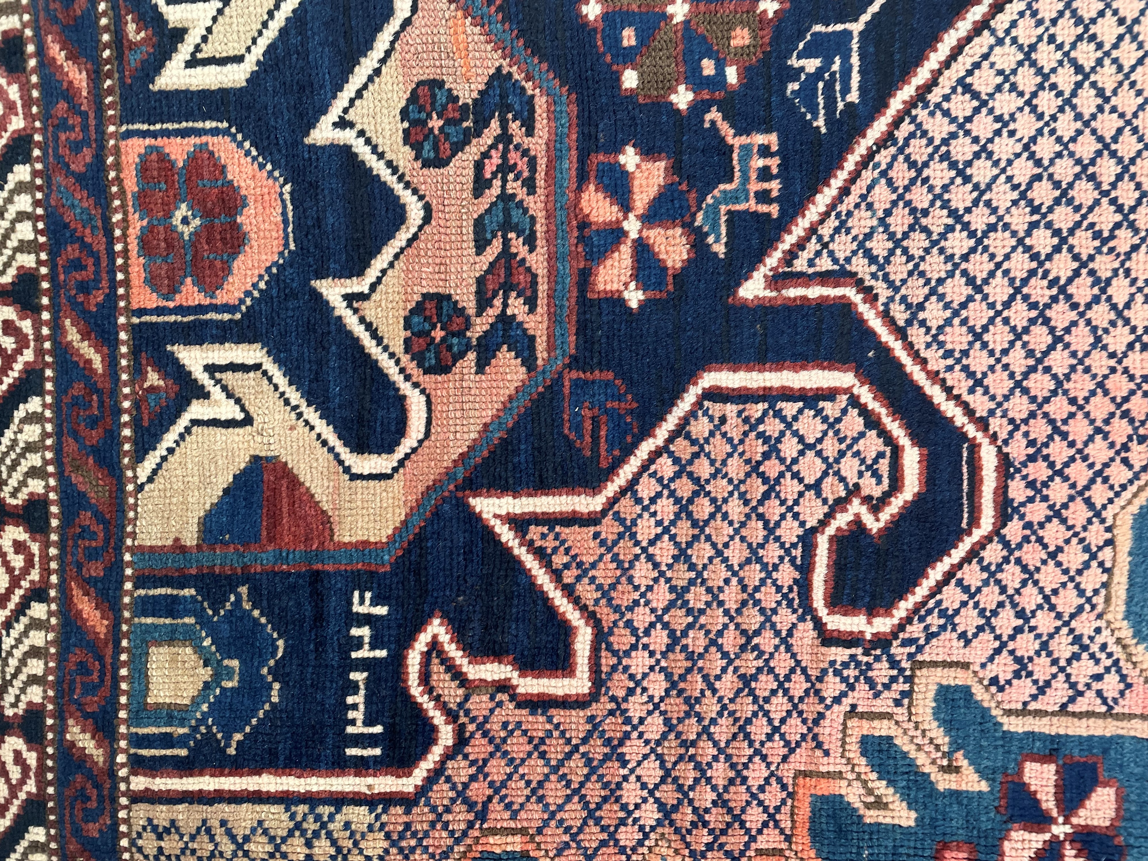 Tappeto Lankoran, Caucaso, h 1324 (1906), 290x140 cm