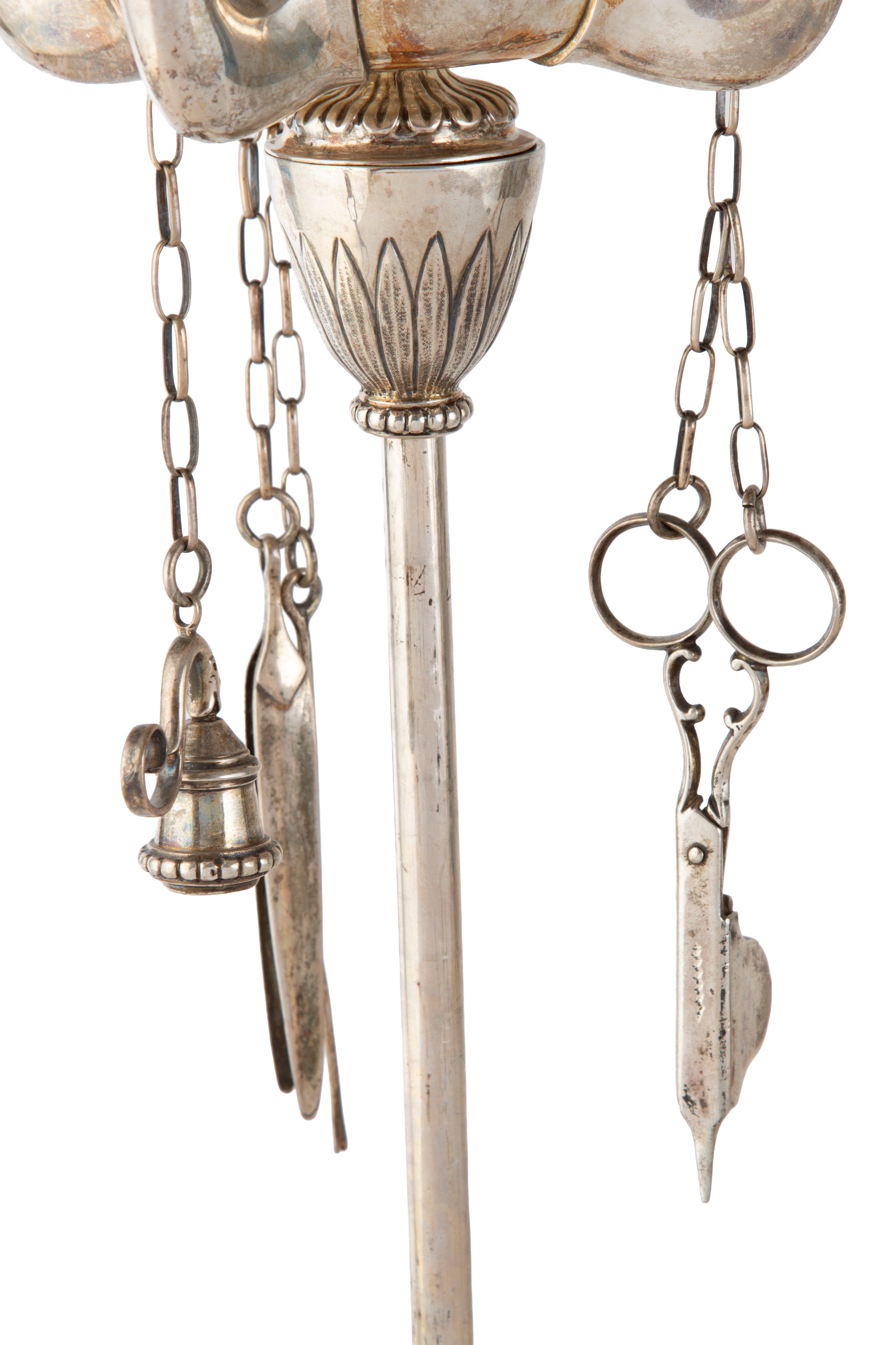 Lucerna romana in argento