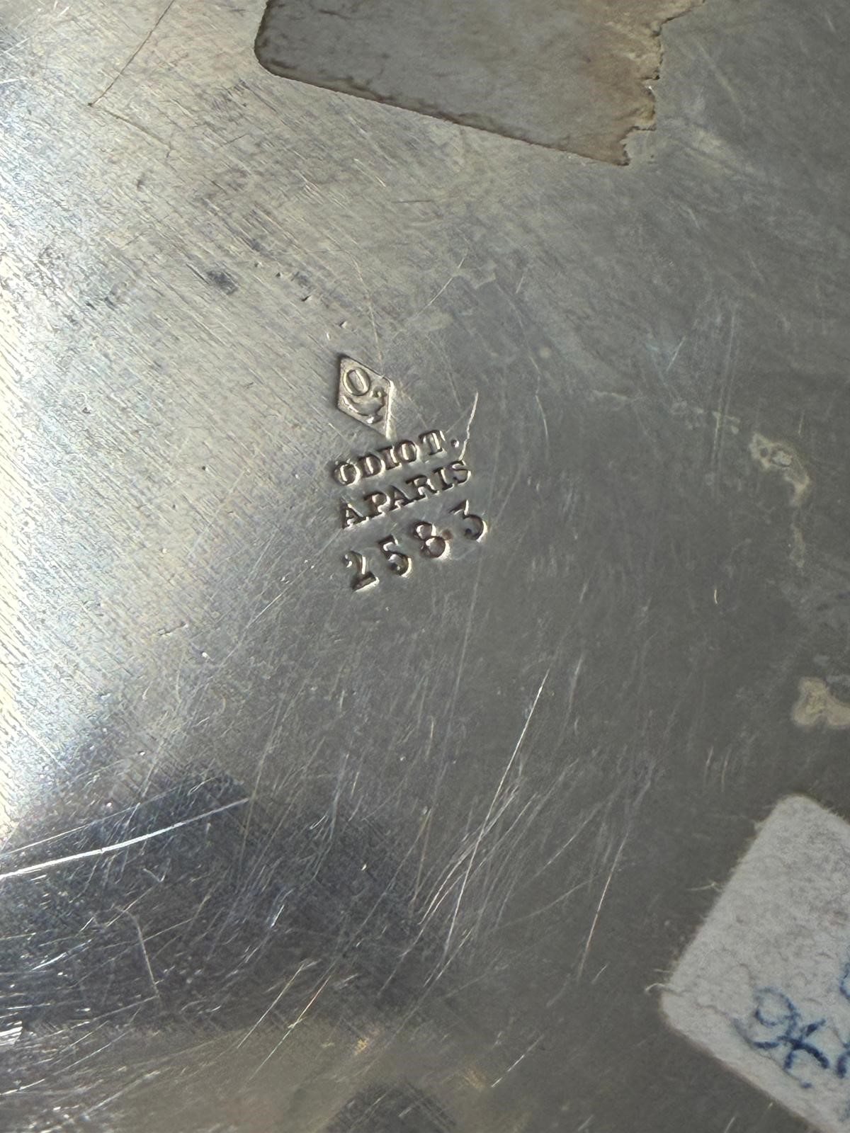 Legumiera in argento. ODIOT, Paris