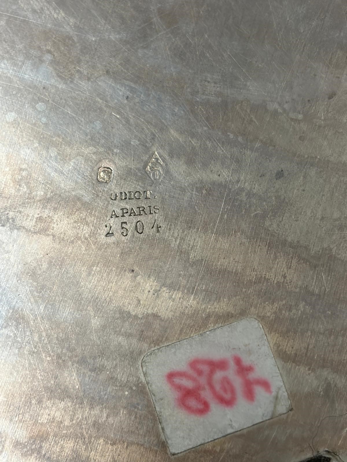 Legumiera in argento. ODIOT, Paris