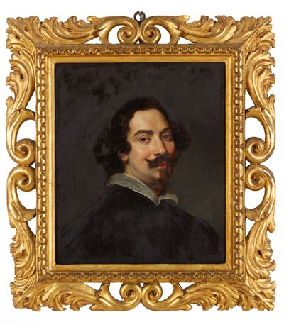 Autore non specificato, Ritratto maschile, olio su tela