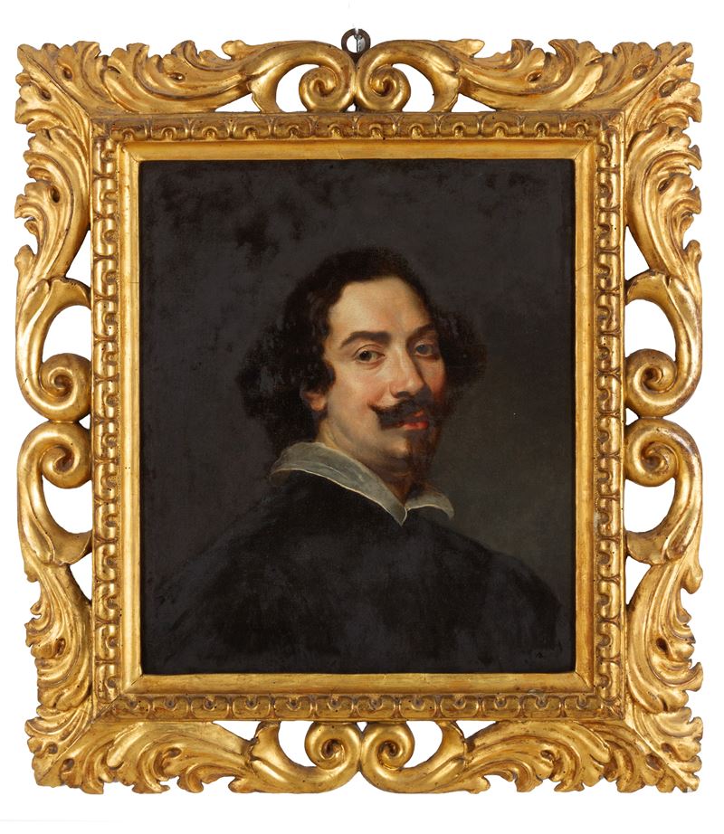 Autore non specificato, Ritratto maschile, olio su tela