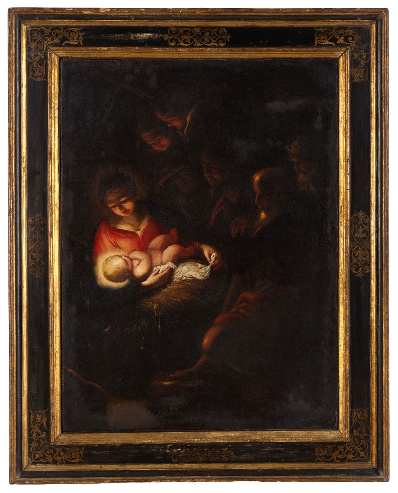 Dipinto "adorazione dei Pastori"