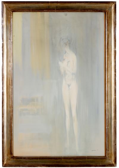 Nudo, olio su tela, 68