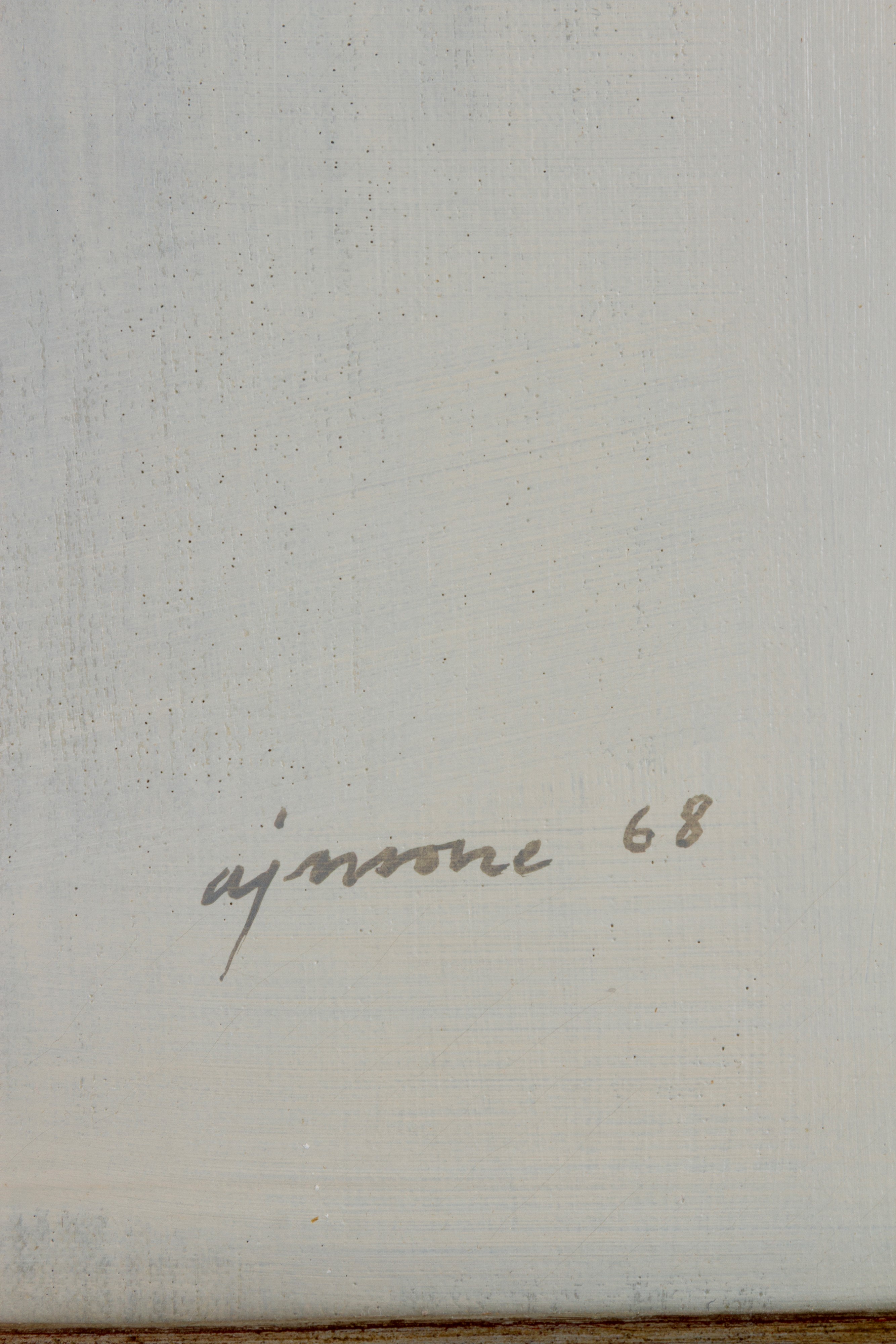 Giuseppe Ajmone - Nudo, olio su tela, 68