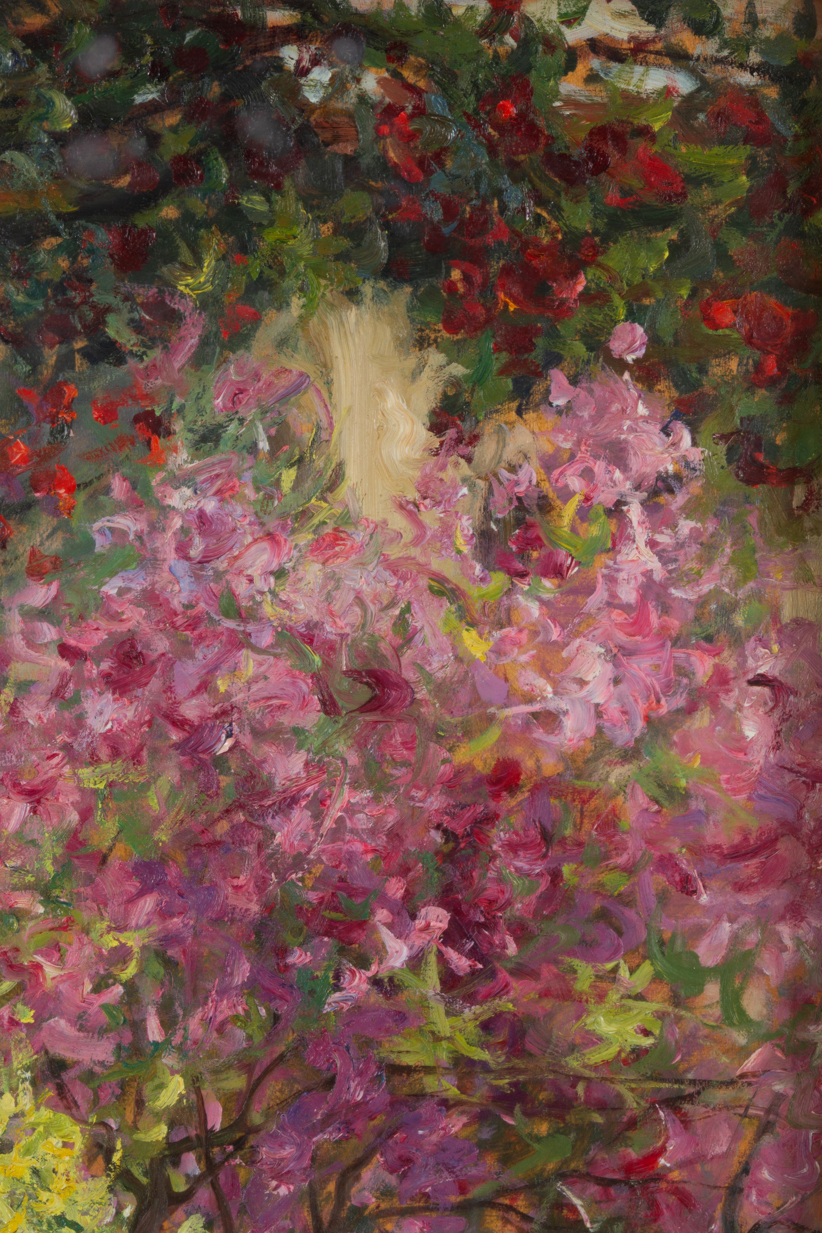 Dipinto 'IL VIALETTO DELLE AZALEE'