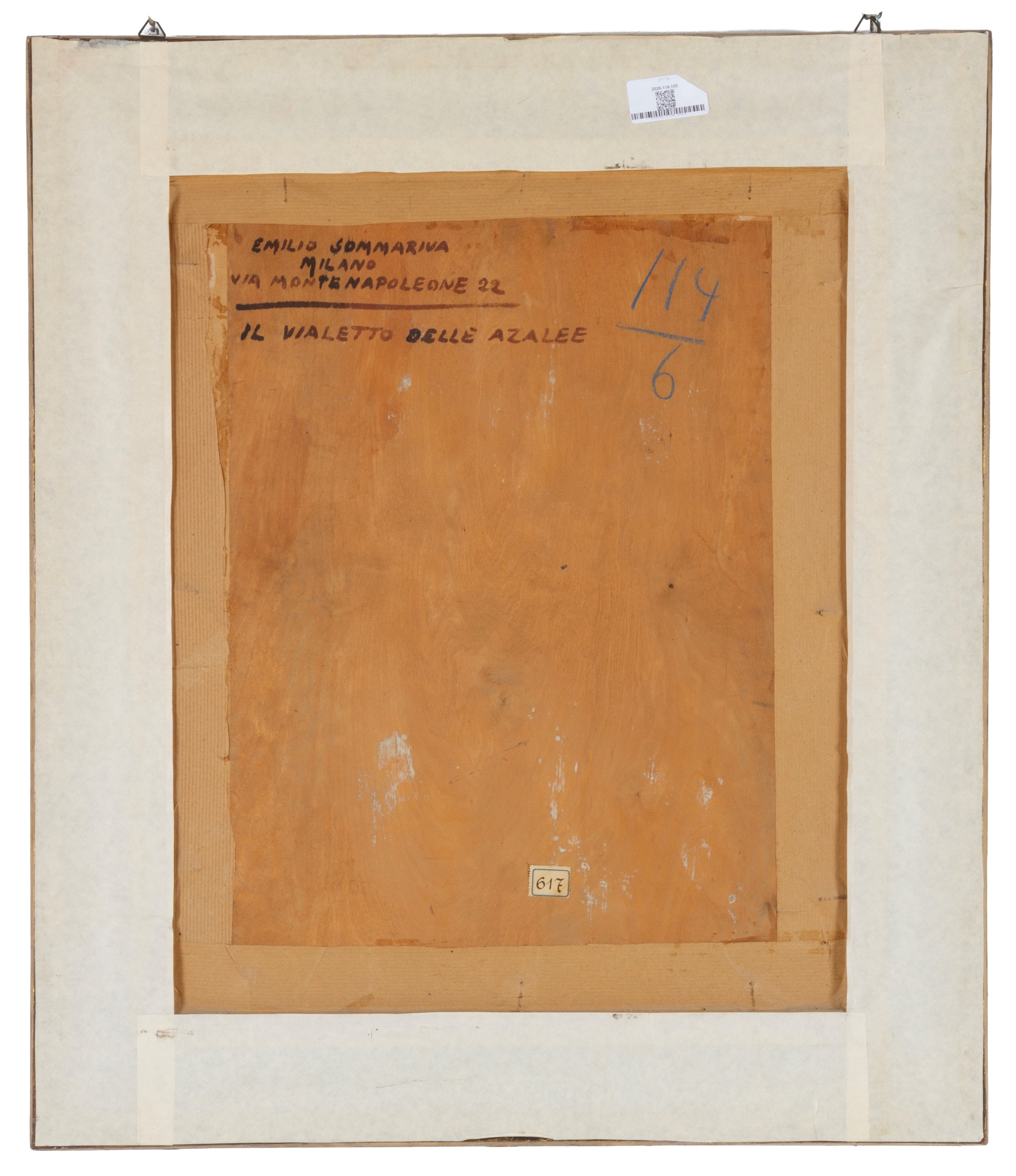 Dipinto 'IL VIALETTO DELLE AZALEE'