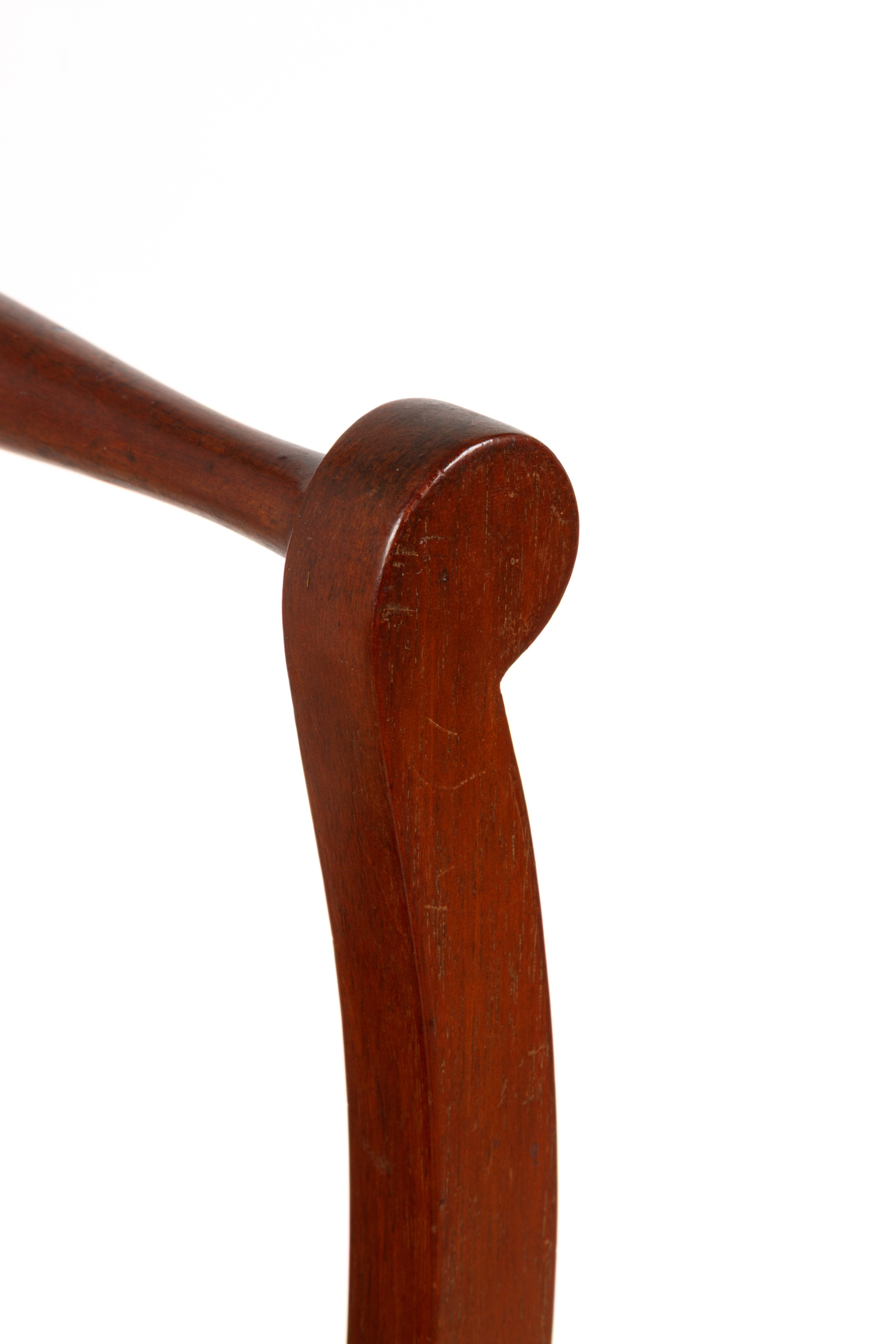 Etagère pieghevole in legno, cinque ripiani, XIX secolo