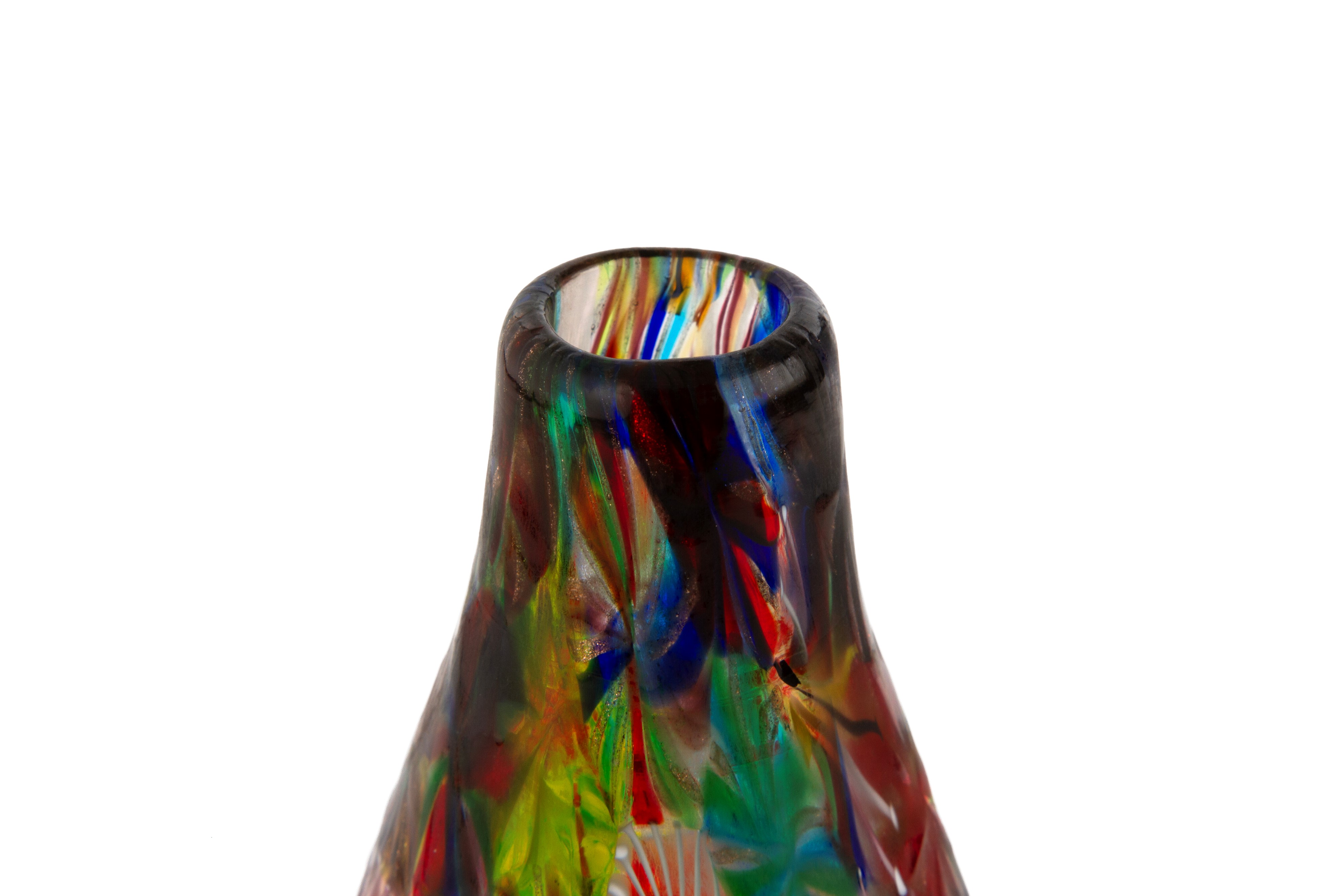 Pollio Perelda - Vaso serie Stellato in vetro per Fratelli Toso, 1954-1956