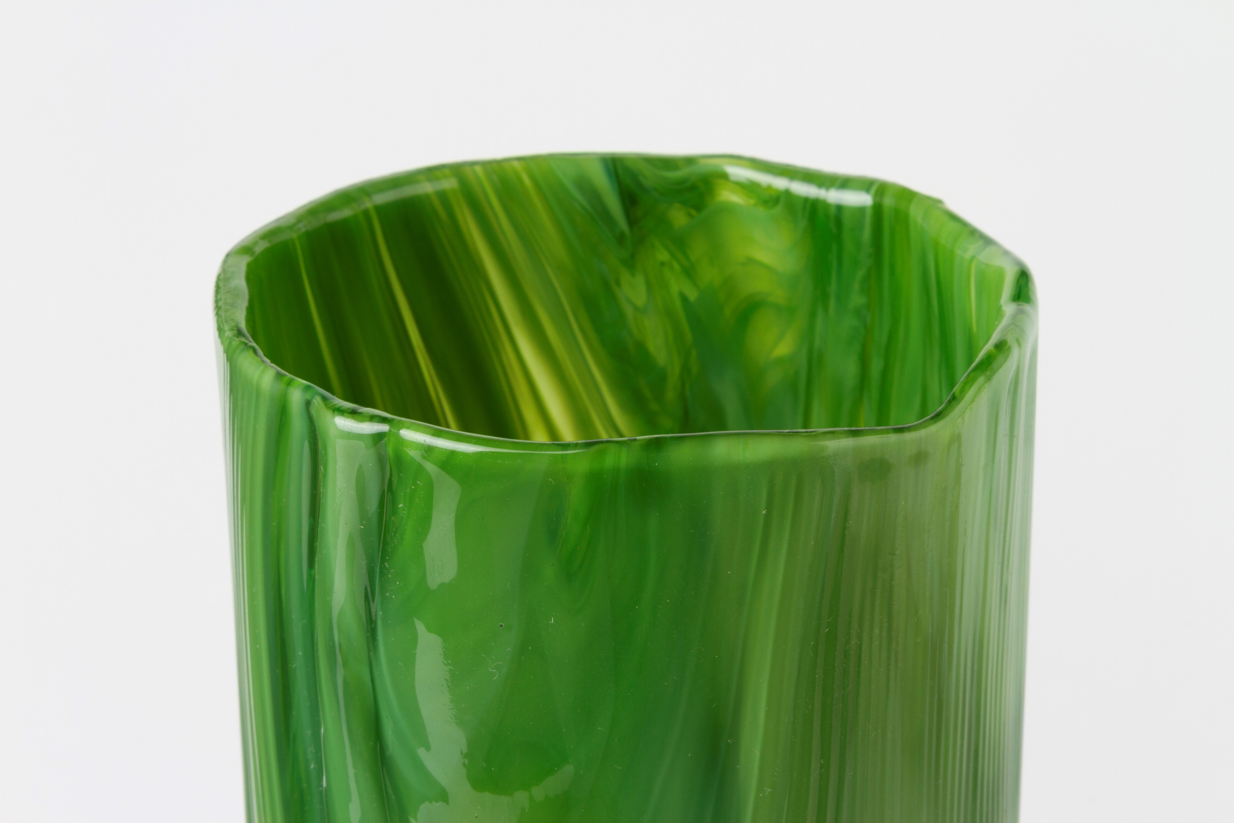Toni Zuccheri - Vaso Tronco in vetro di Murano