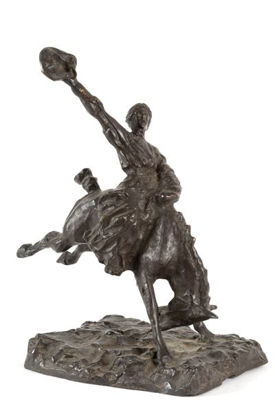 Pavel Petrovič Troubetzkoy, RODEO, scultura in bronzo firmata e datata 1933