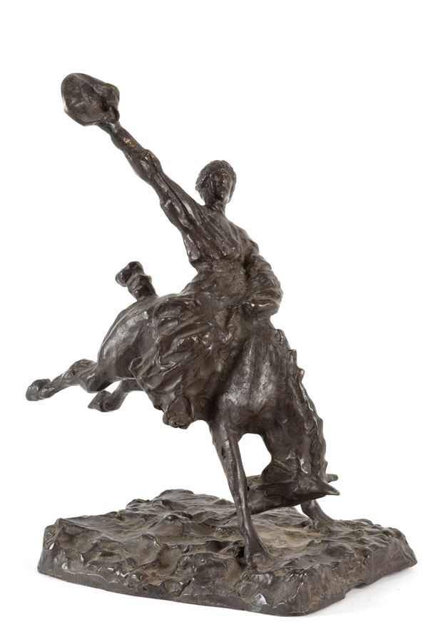 PAVEL PETROVITCH TROUBETZKOY - Sculpture "RODEO"