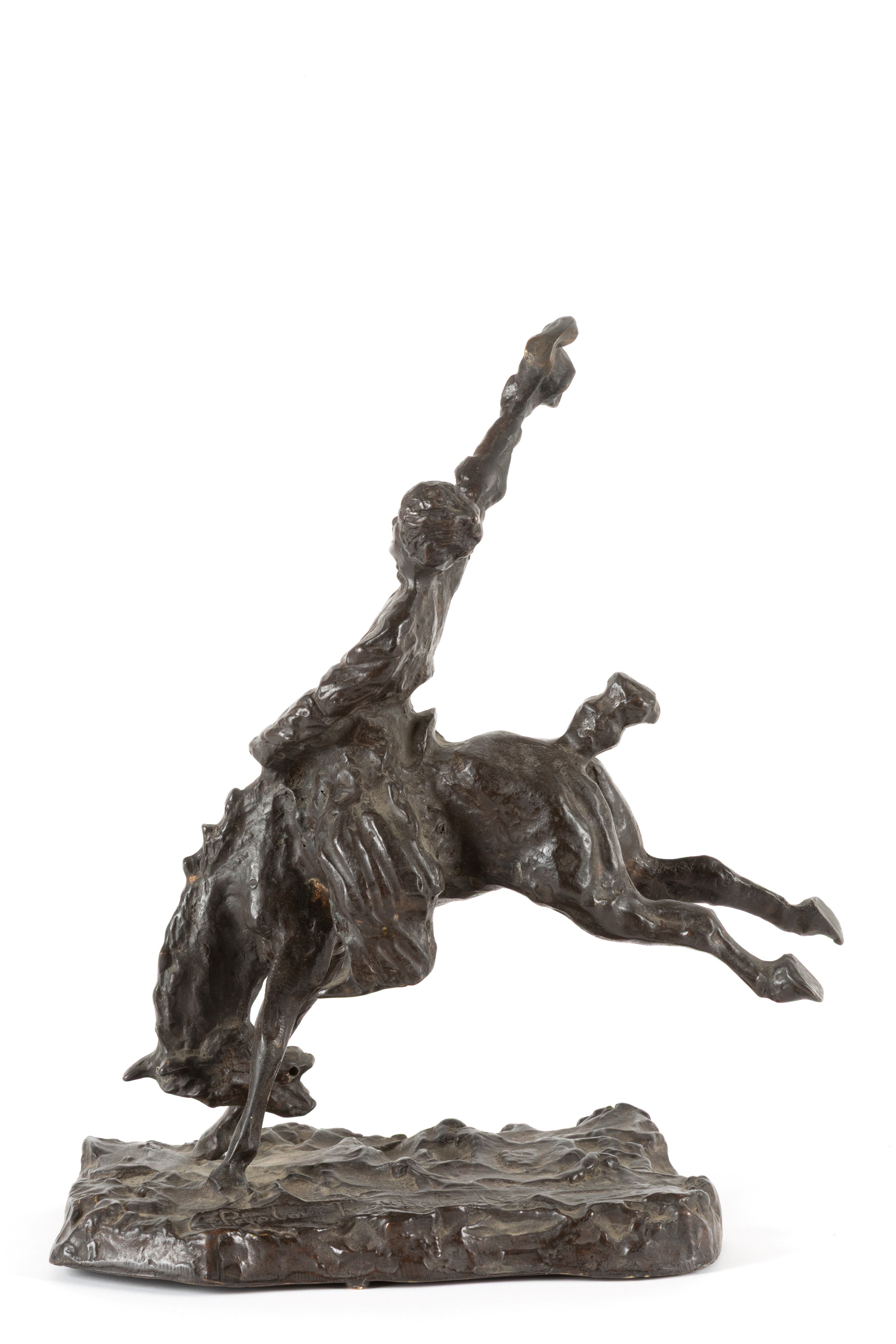 Pavel Petrovič Troubetzkoy, RODEO, scultura in bronzo firmata e datata 1933