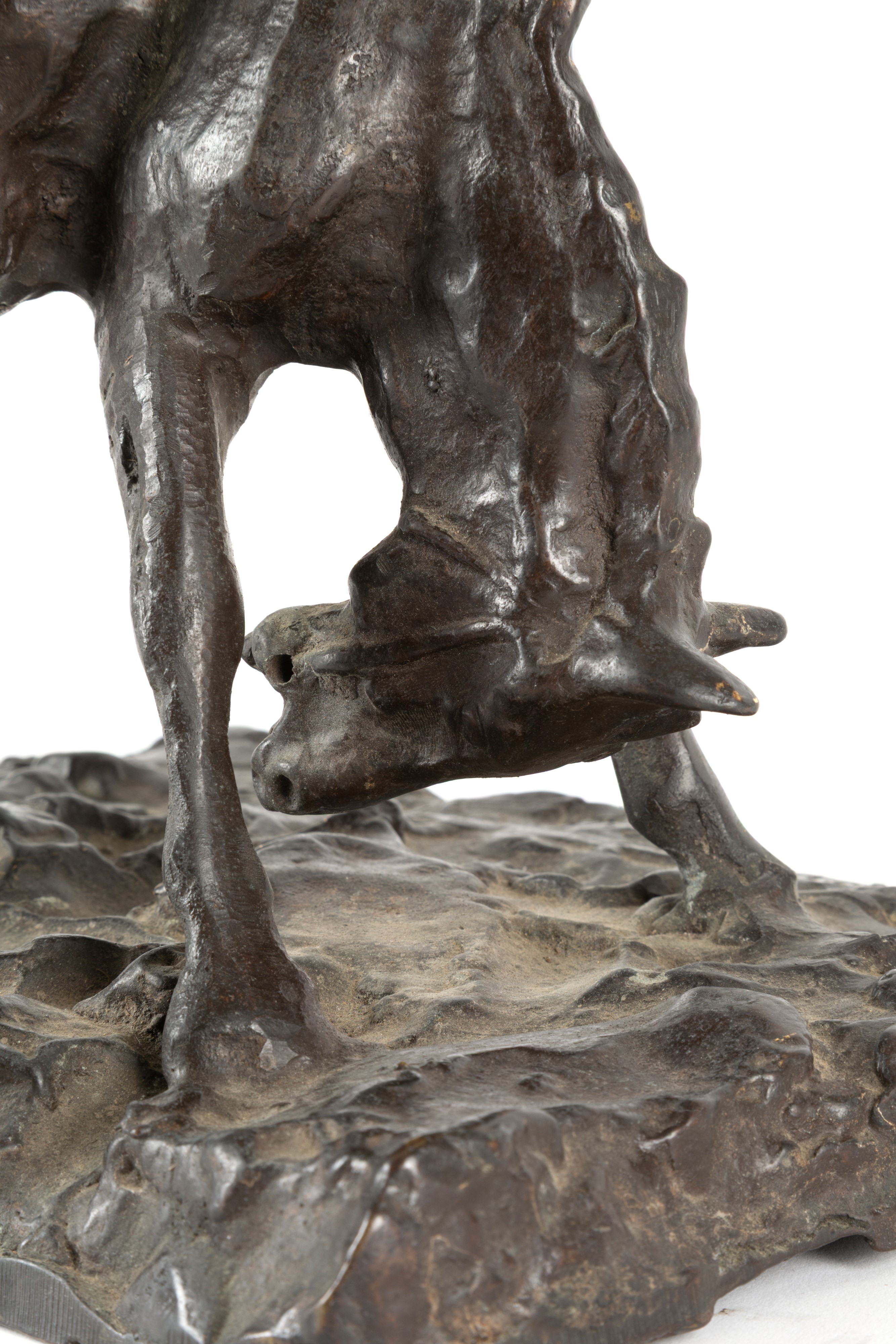 Pavel Petrovič Troubetzkoy, RODEO, scultura in bronzo firmata e datata 1933
