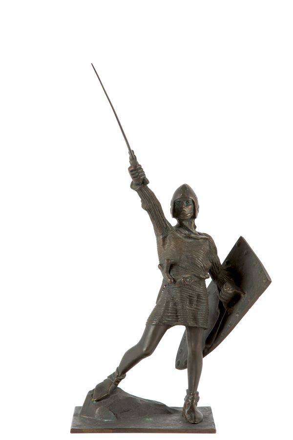ENRICO BUTTI - Sculpture "ALBERTO DA GIUSSANO"