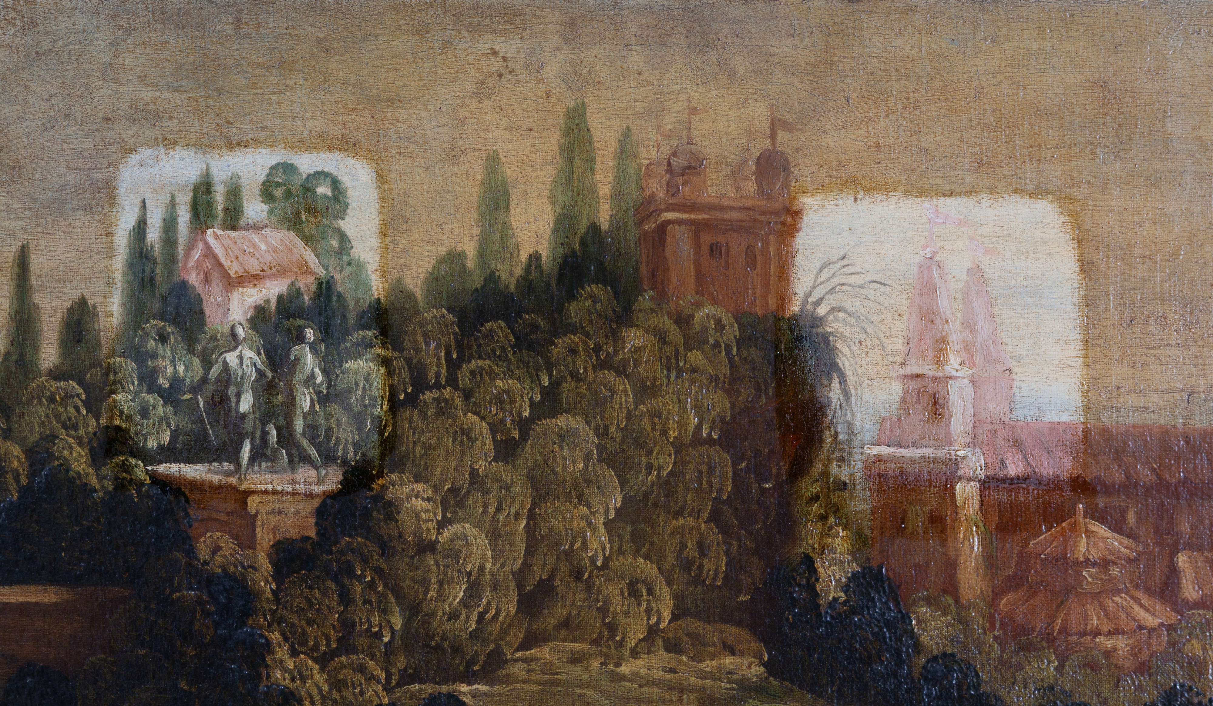 Francesco Villamena - La rissa di Brutobuono, olio su tela