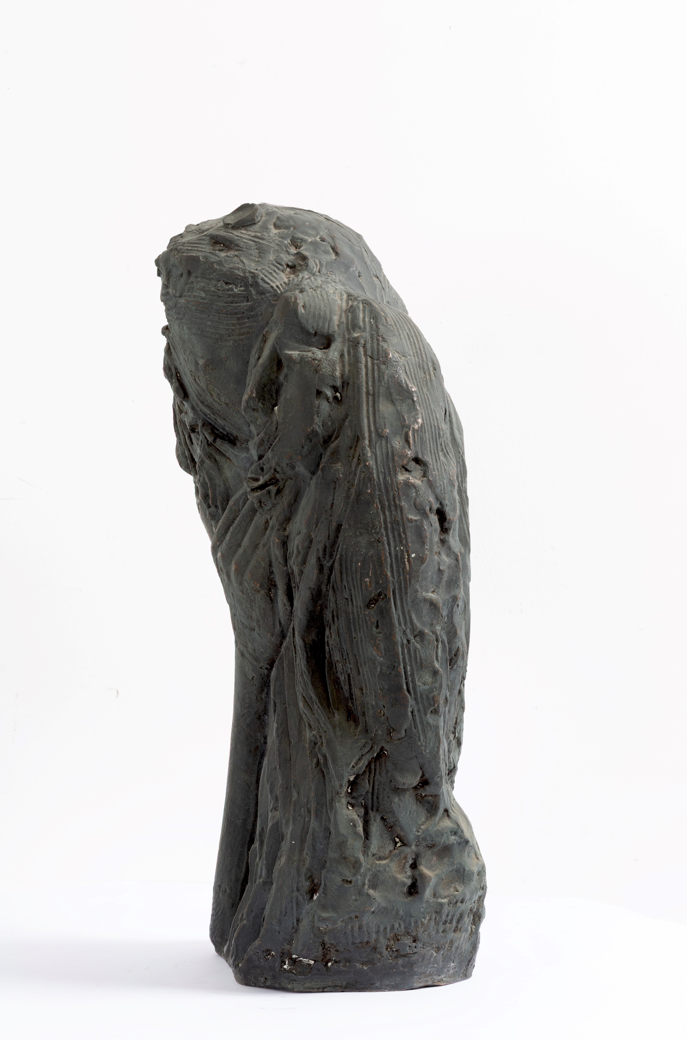 Emilio Greco - Maria Baldassare (1967) scultura in bronzo patinato