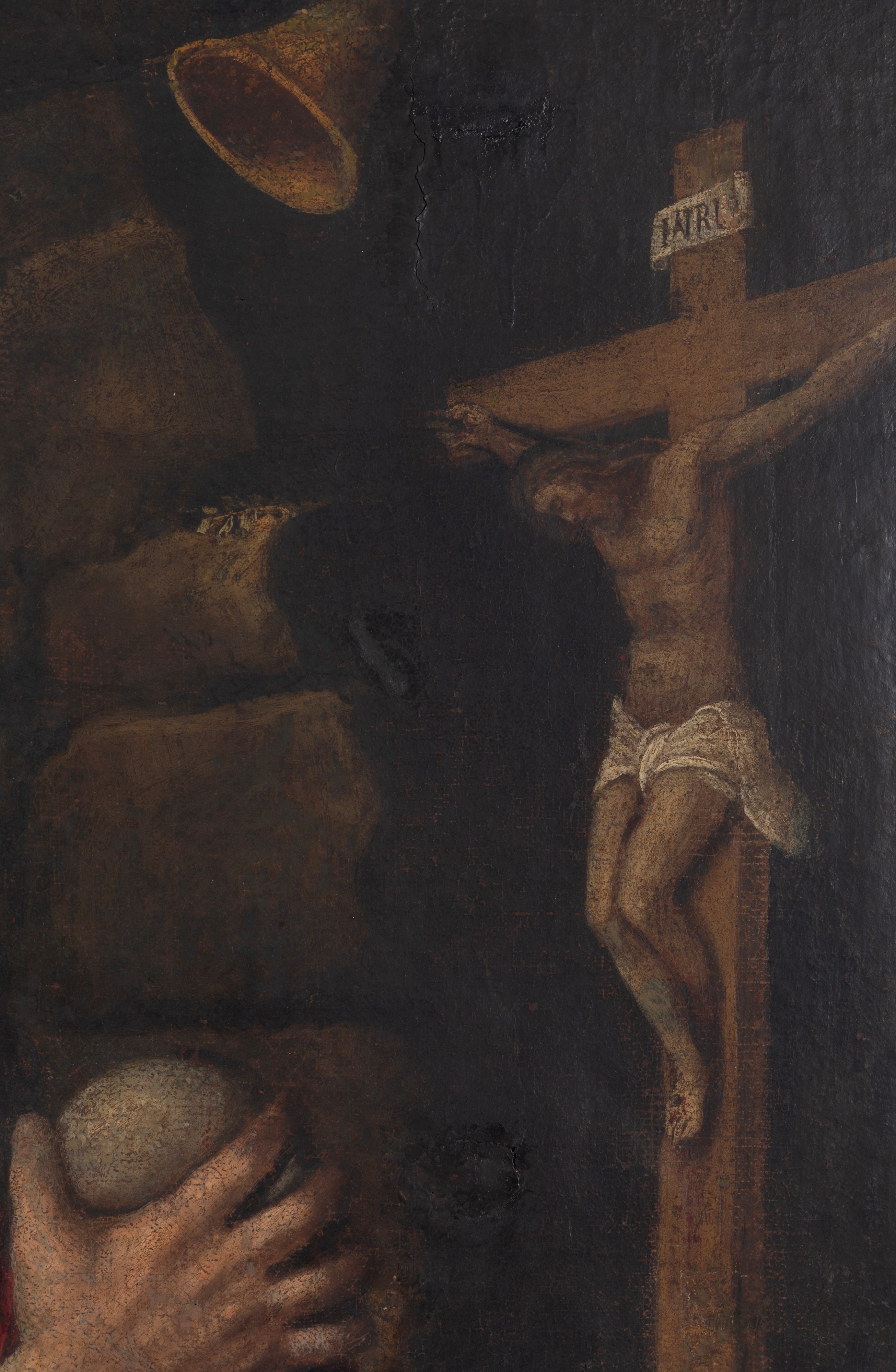 Dipinto, San Girolamo penitente, olio su tela (XVII secolo)